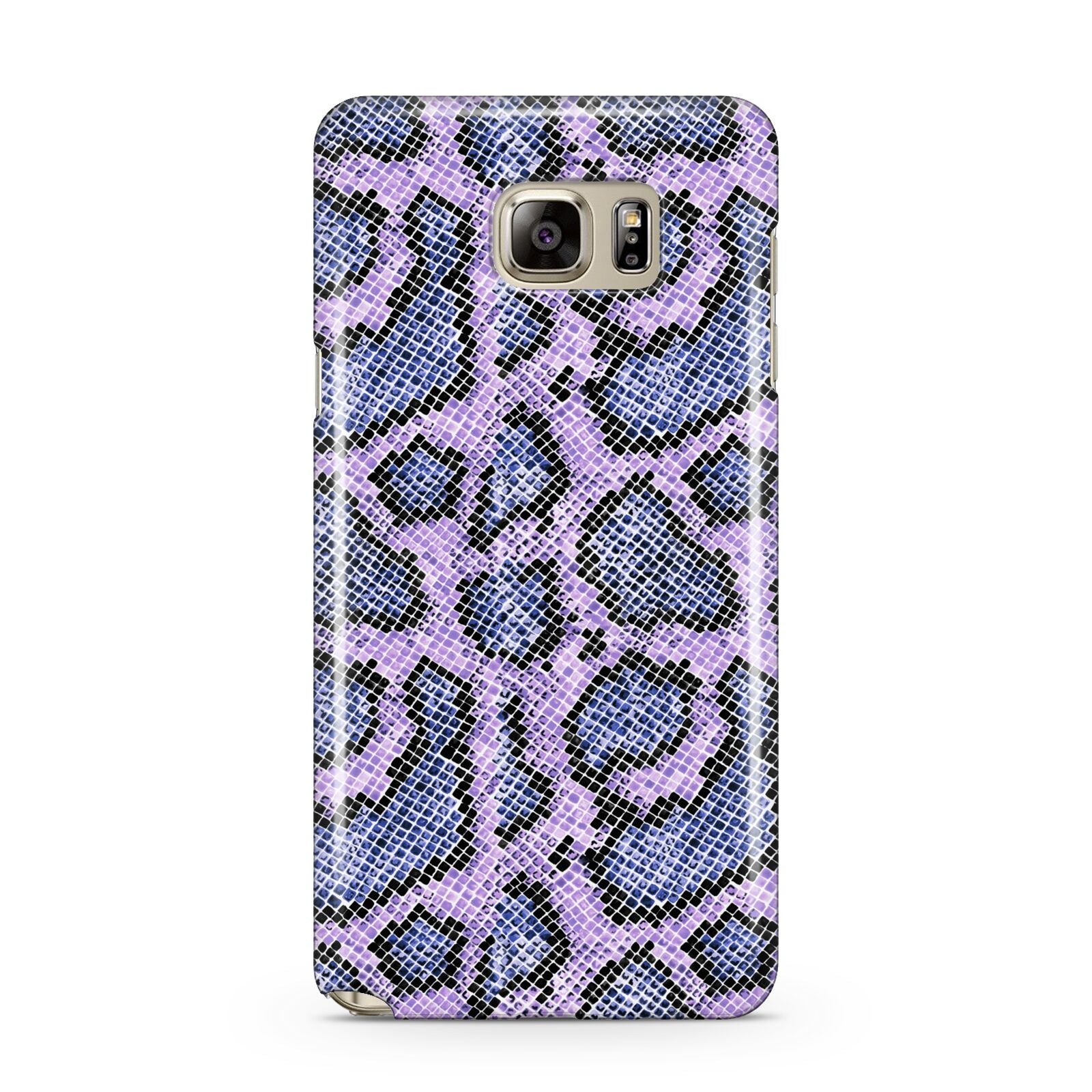 Purple And Blue Snakeskin Samsung Galaxy Note 5 Case