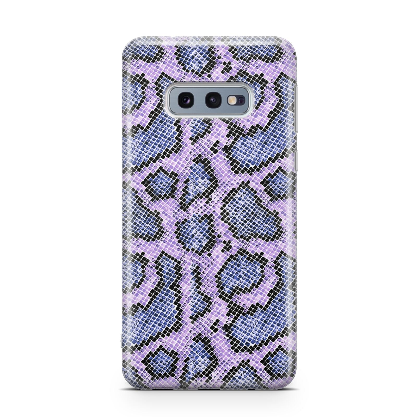 Purple And Blue Snakeskin Samsung Galaxy S10E Case