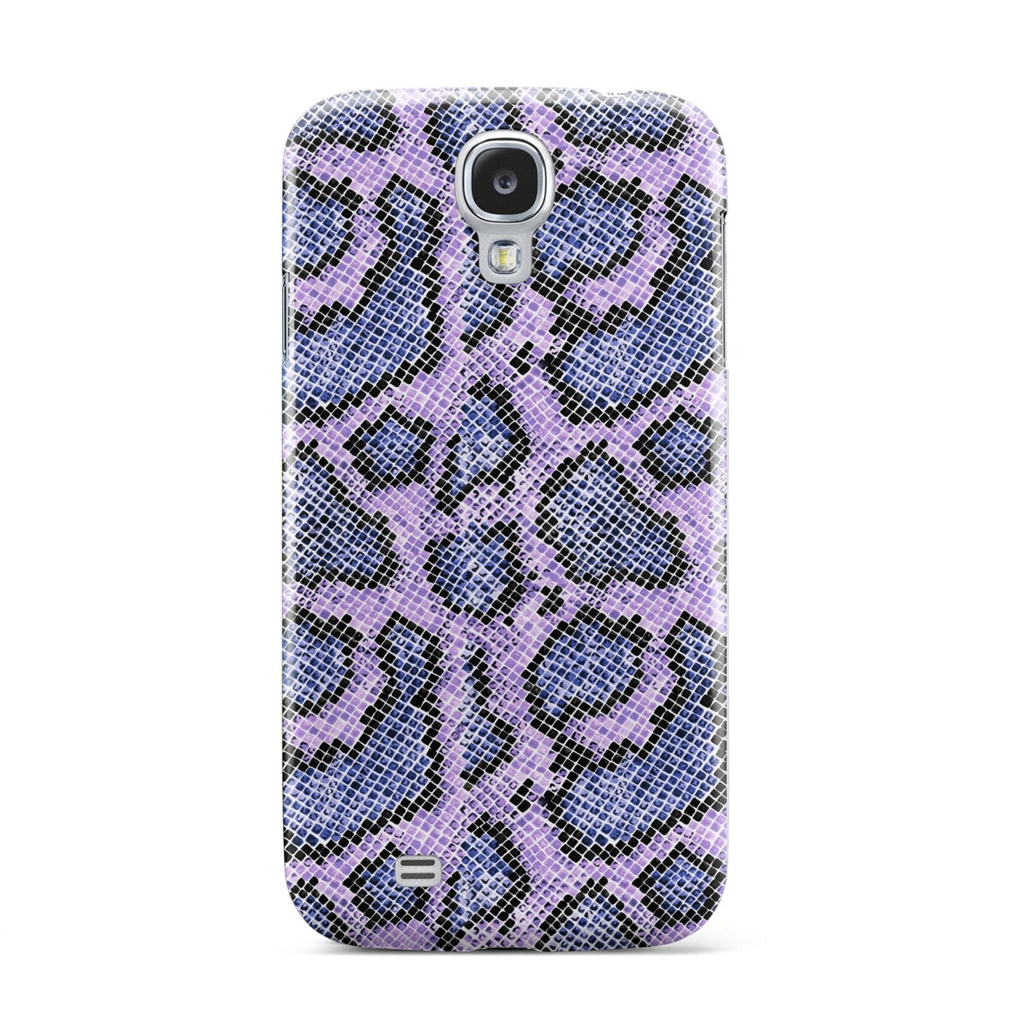 Purple And Blue Snakeskin Samsung Galaxy S4 Case