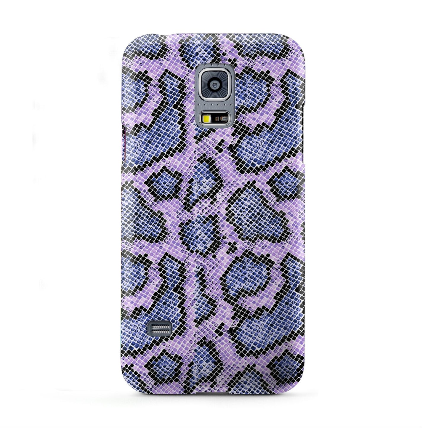 Purple And Blue Snakeskin Samsung Galaxy S5 Mini Case
