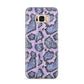 Purple And Blue Snakeskin Samsung Galaxy S8 Plus Case