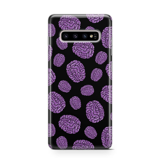 Purple Brains Protective Samsung Galaxy Case