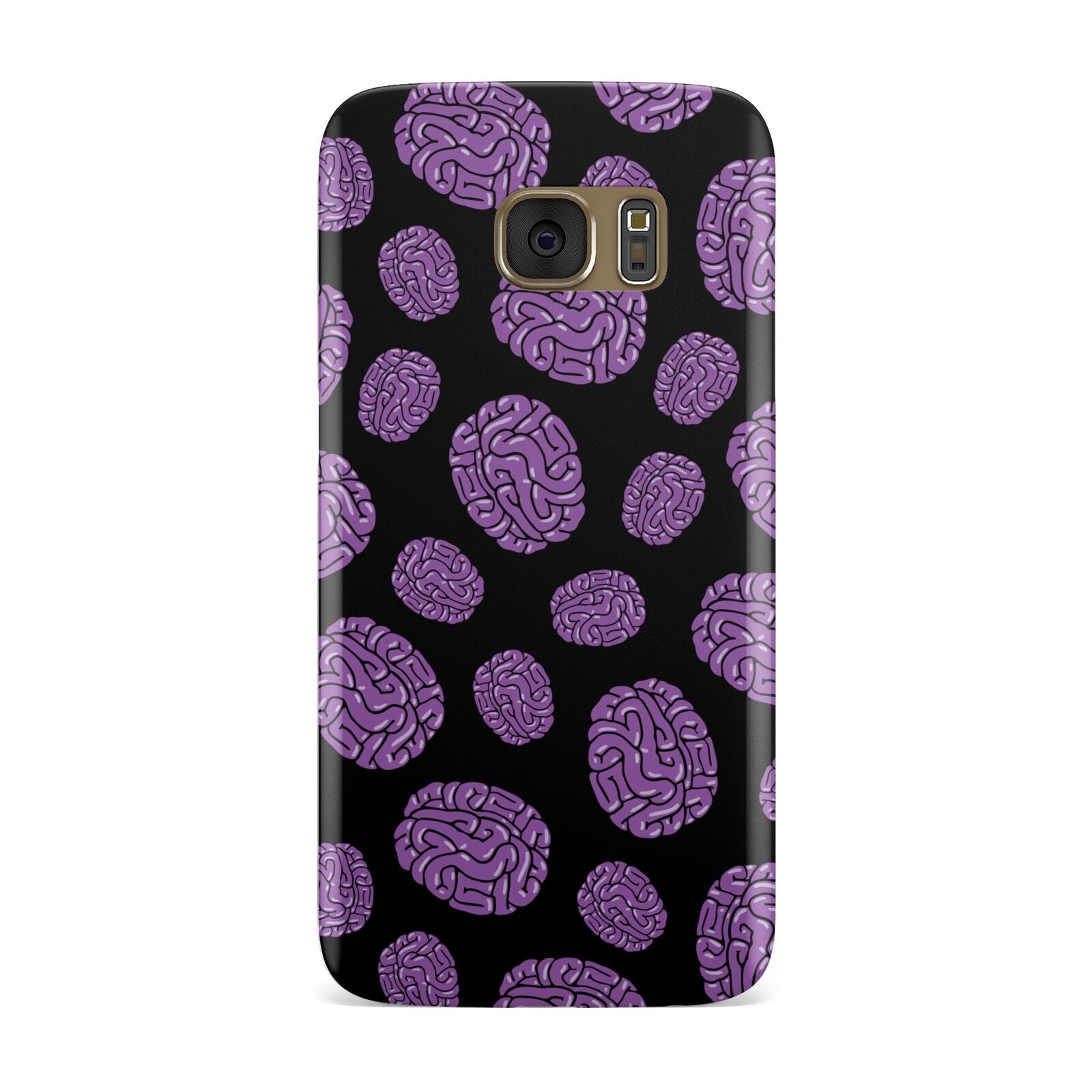 Purple Brains Samsung Galaxy Case