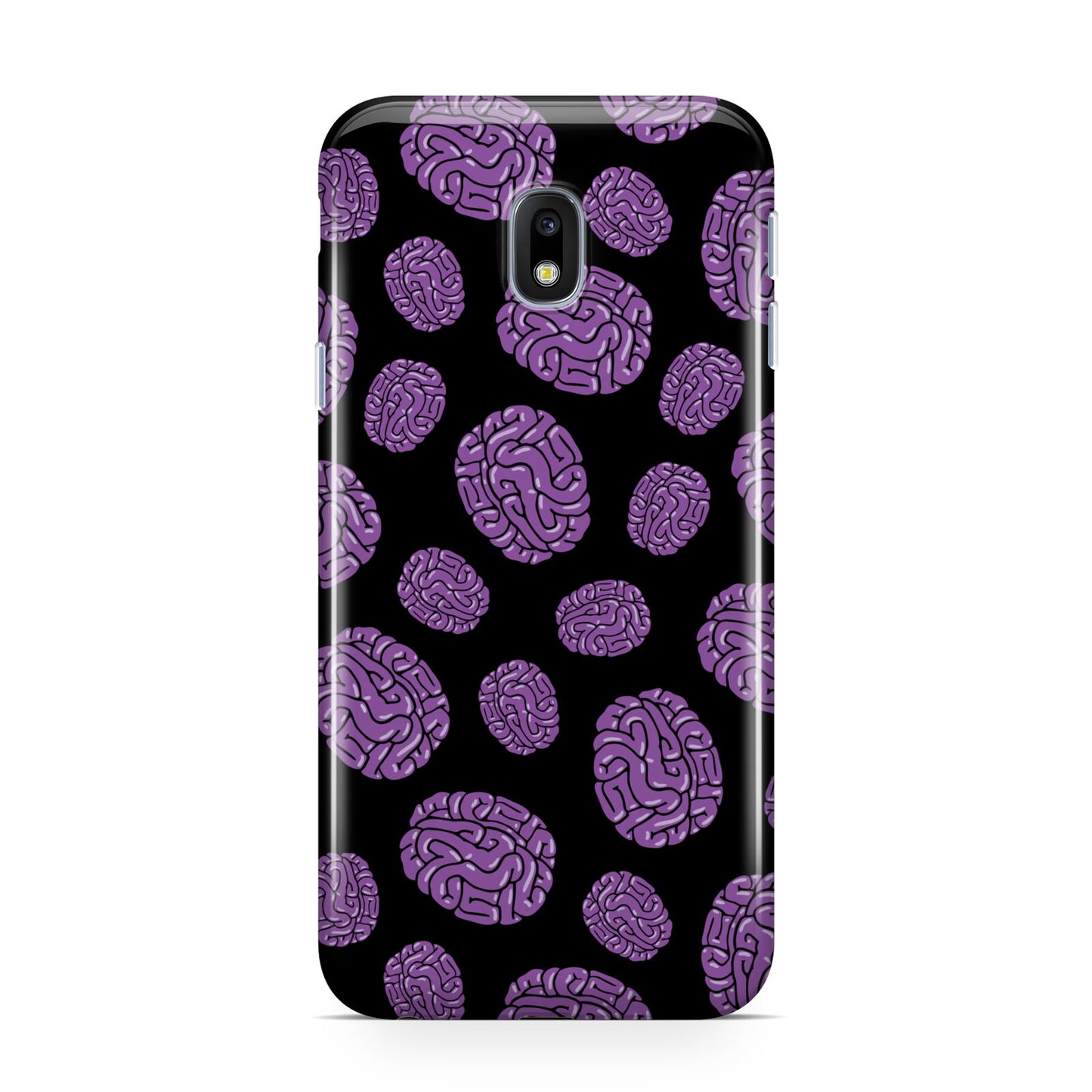 Purple Brains Samsung Galaxy J3 2017 Case