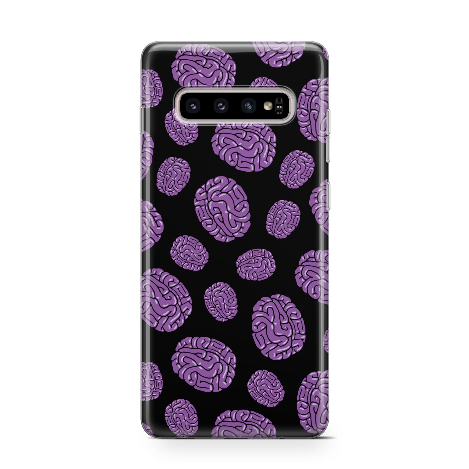 Purple Brains Samsung Galaxy S10 Case