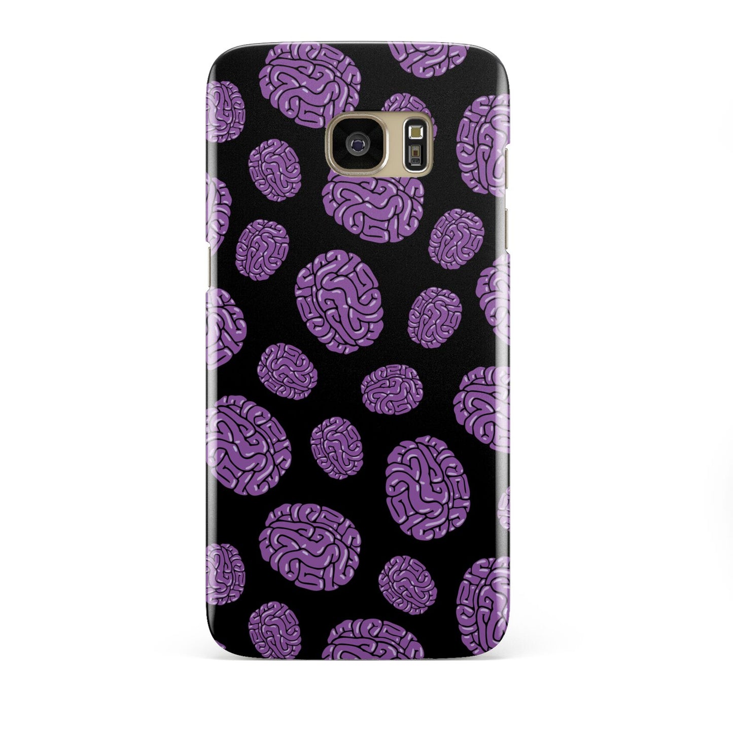 Purple Brains Samsung Galaxy S7 Edge Case