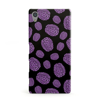 Purple Brains Sony Xperia Case