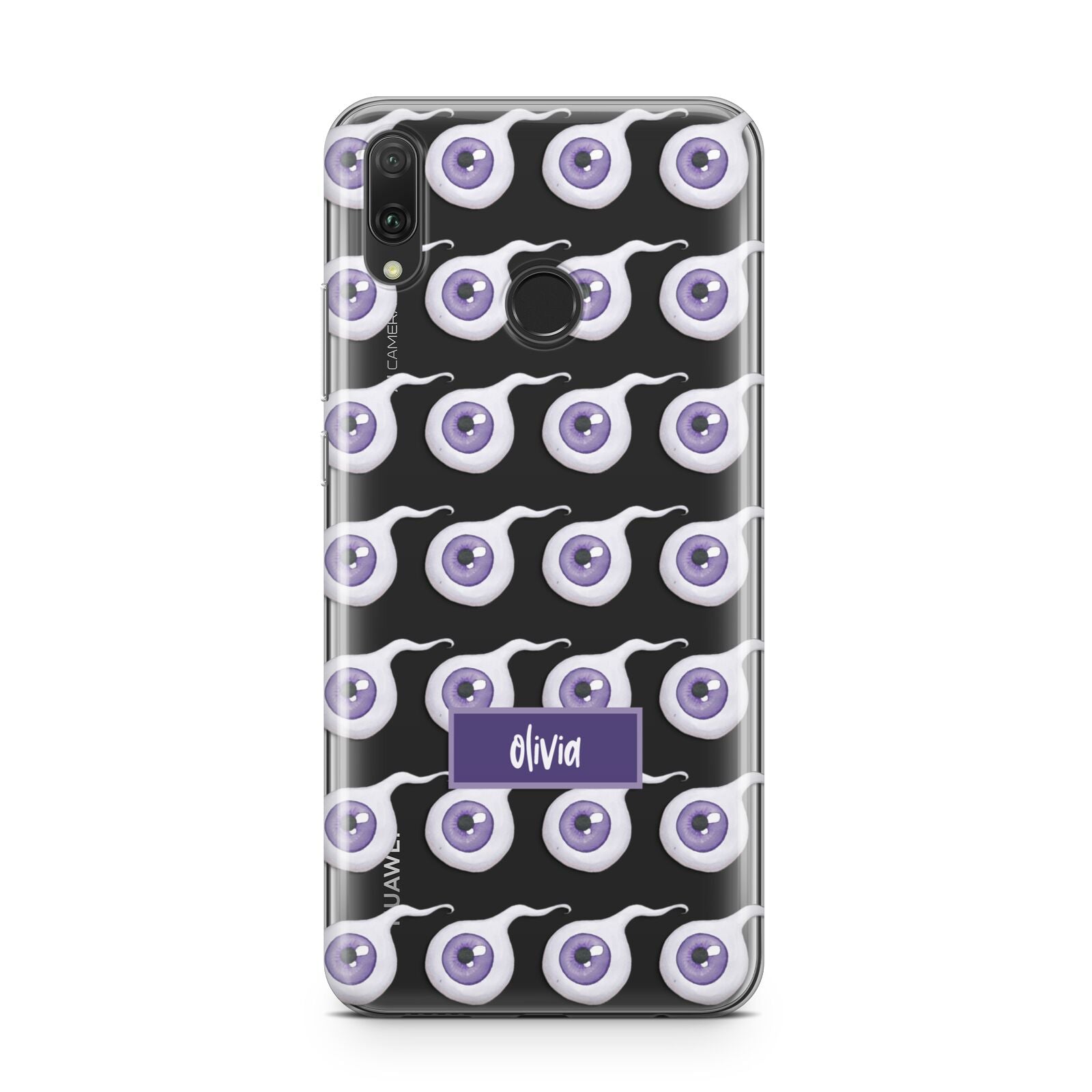 Purple Eyeballs Custom Halloween Huawei Y9 2019