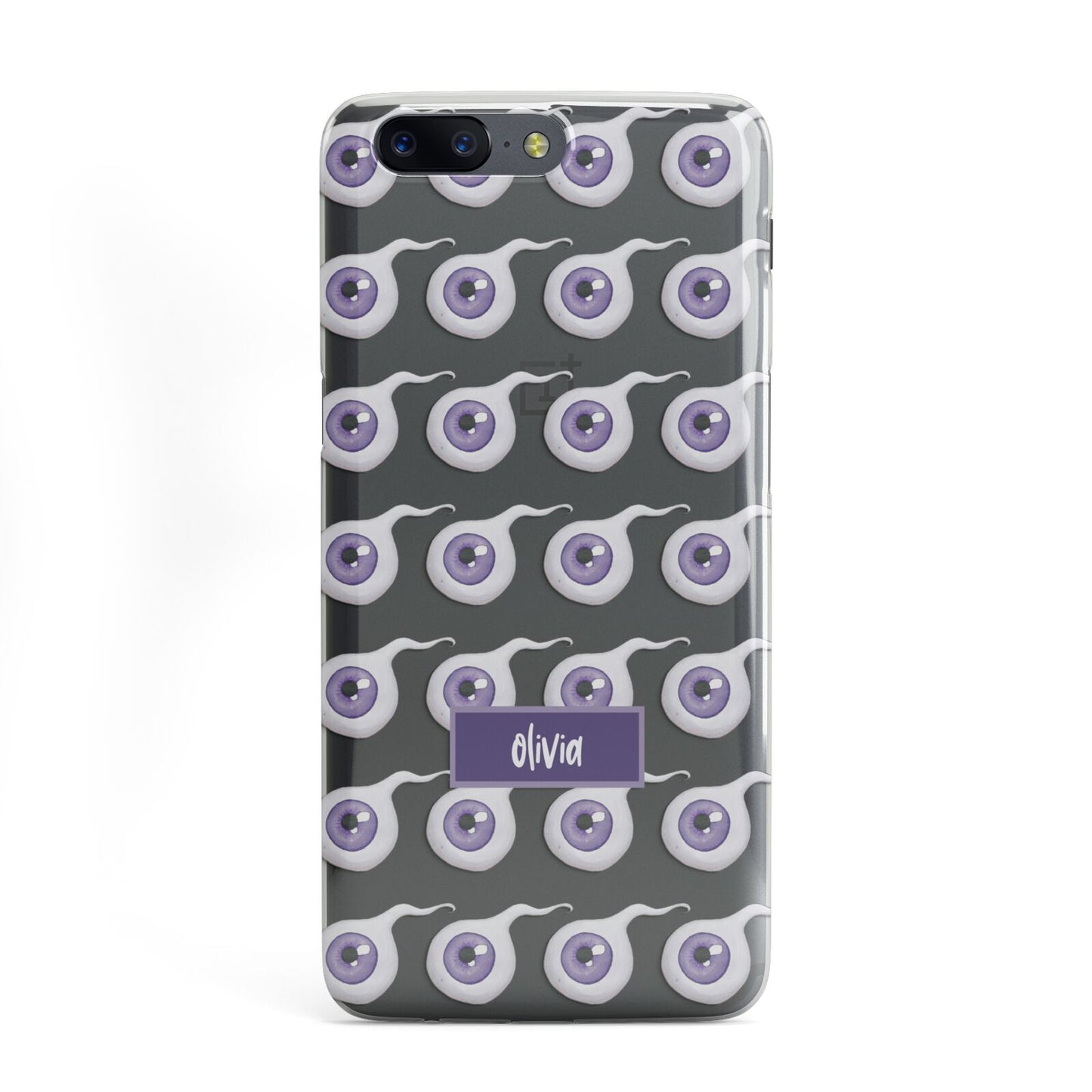 Purple Eyeballs Custom Halloween OnePlus Case