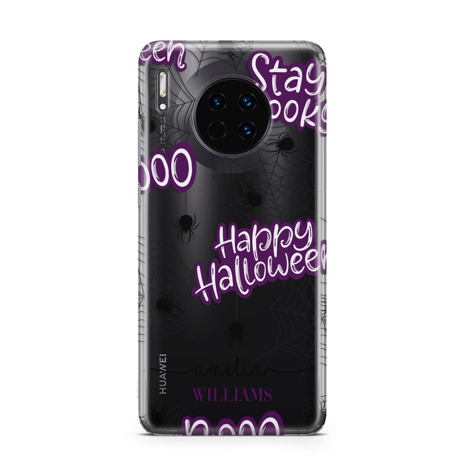 Purple Halloween Catchphrases Huawei Mate 30