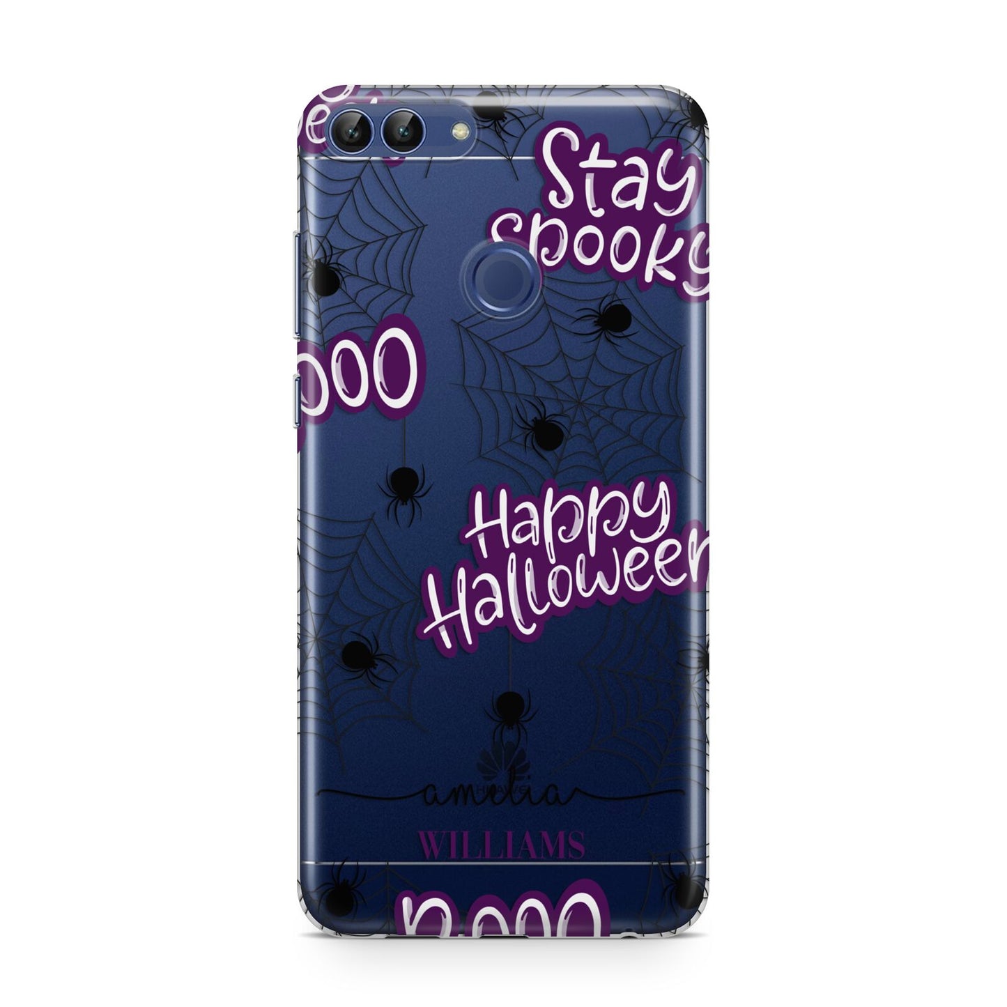 Purple Halloween Catchphrases Huawei P Smart Case