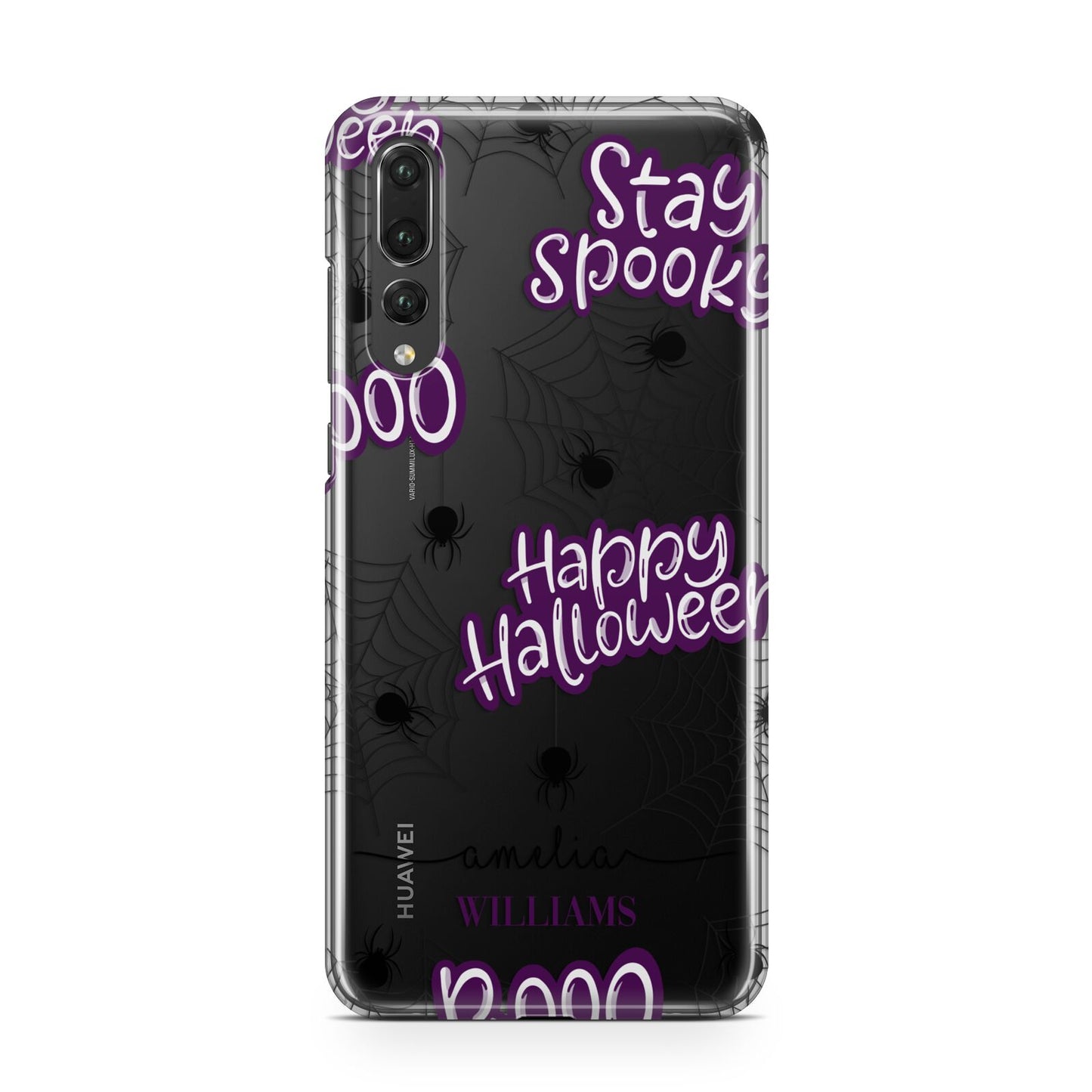 Purple Halloween Catchphrases Huawei P20 Pro Phone Case