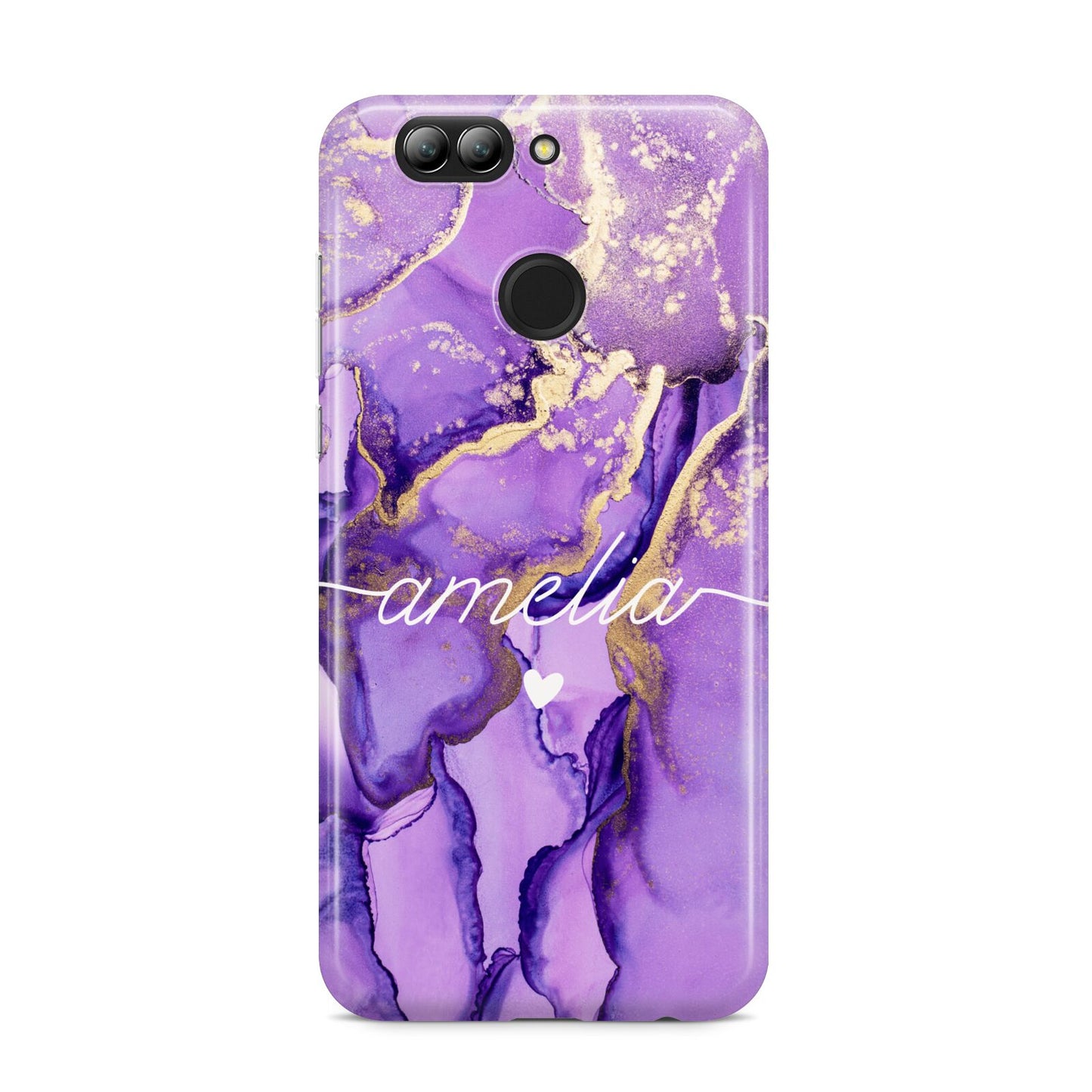 Purple Marble Huawei Nova 2s Phone Case