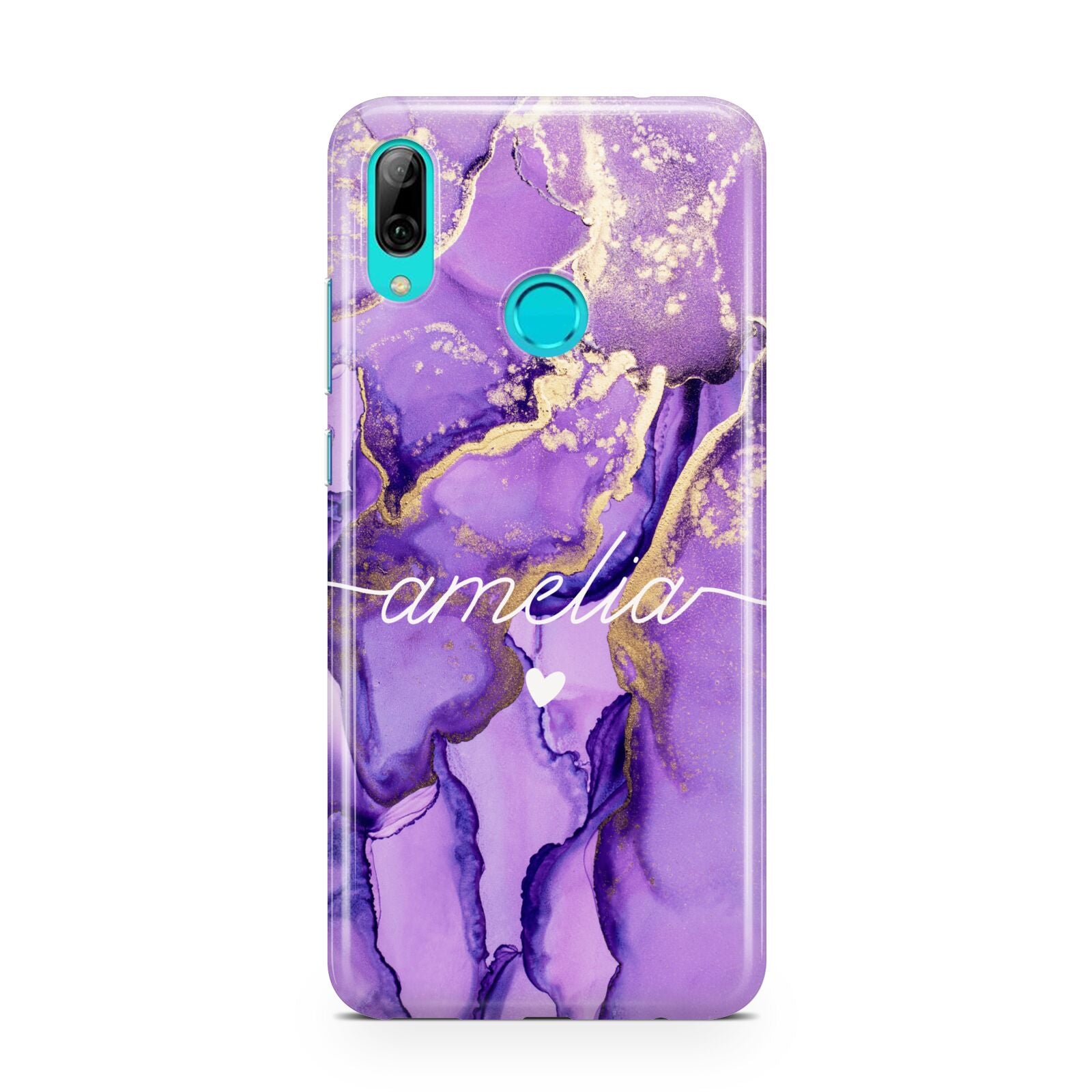 Purple Marble Huawei P Smart 2019 Case