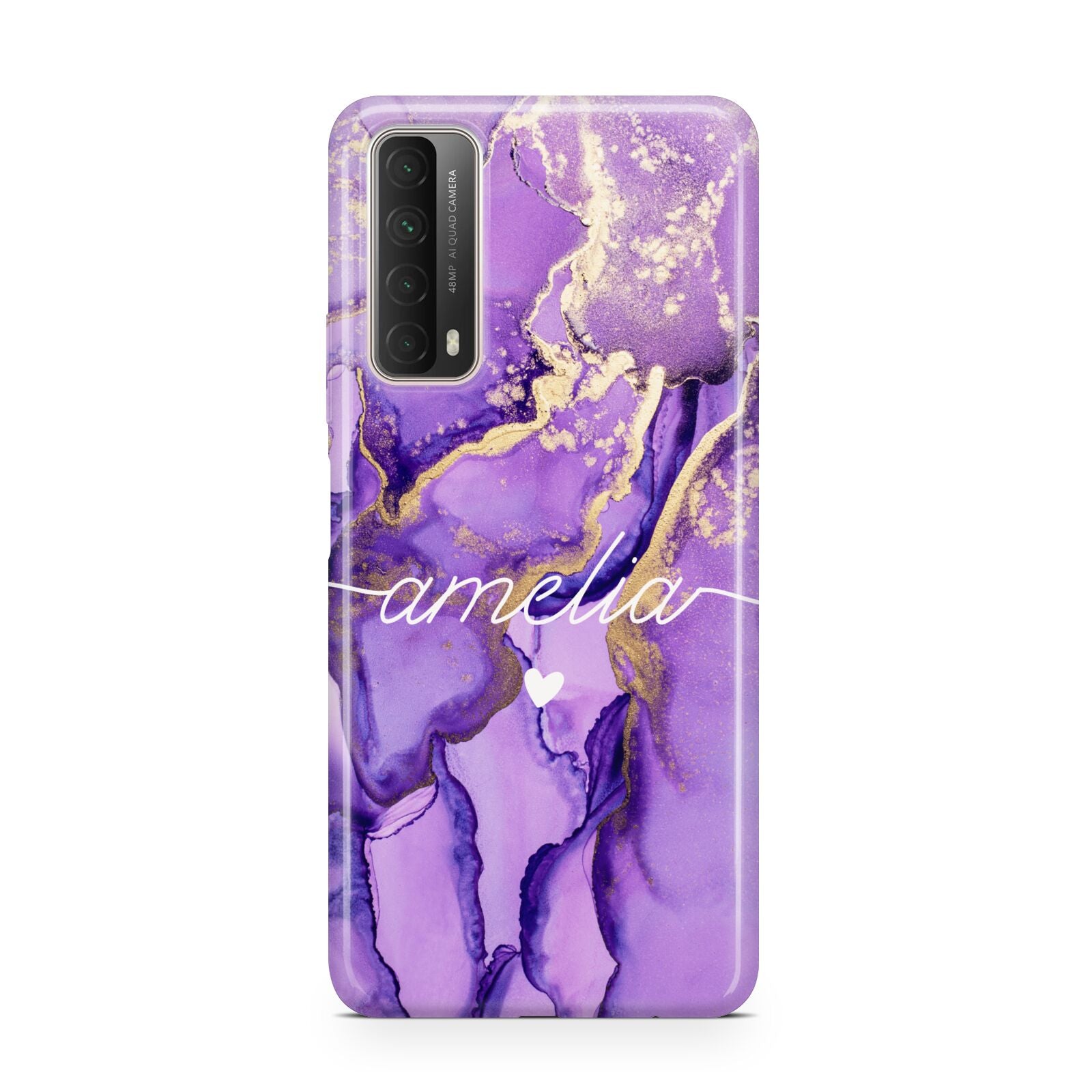 Purple Marble Huawei P Smart 2021