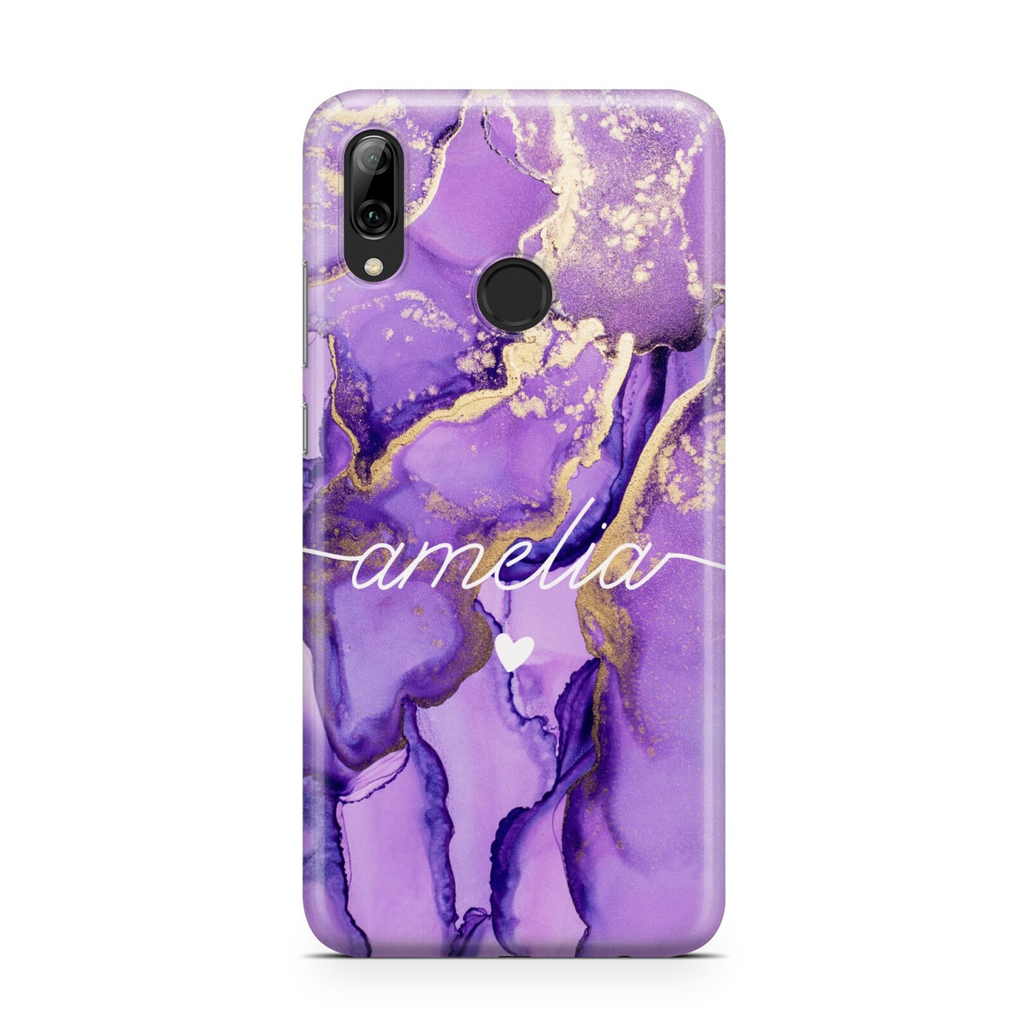 Purple Marble Huawei Y7 2019