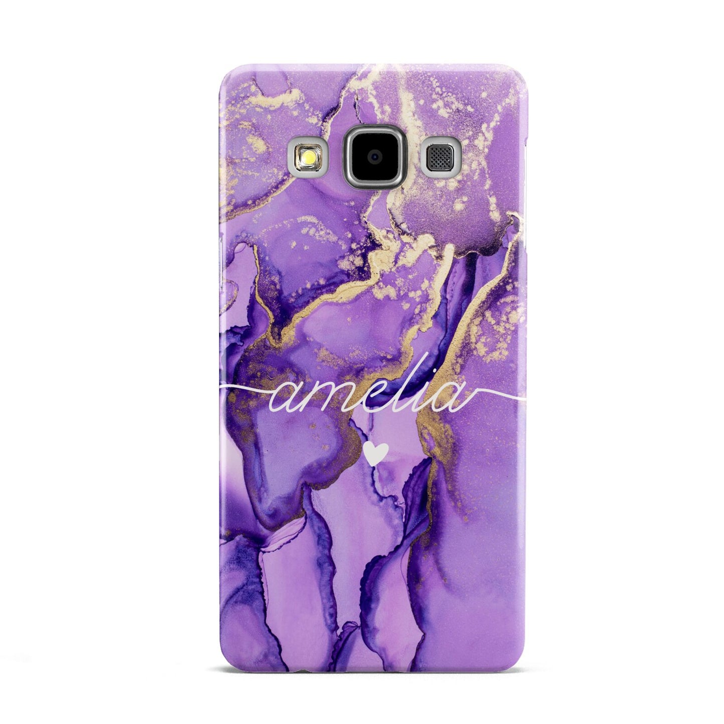 Purple Marble Samsung Galaxy A5 Case