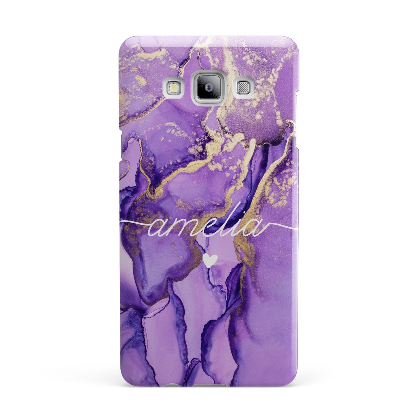 Purple Marble Samsung Galaxy A7 2015 Case