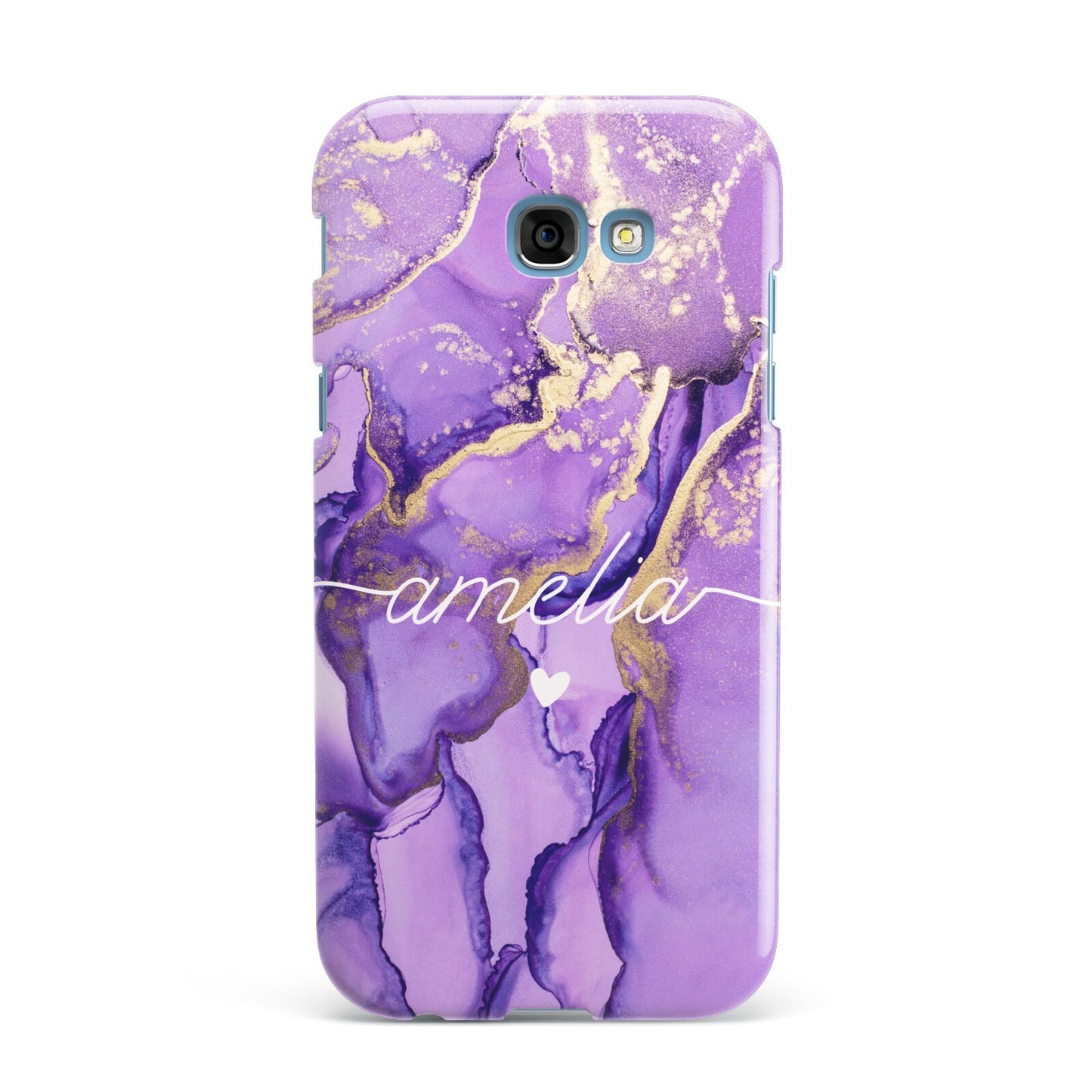 Purple Marble Samsung Galaxy A7 2017 Case