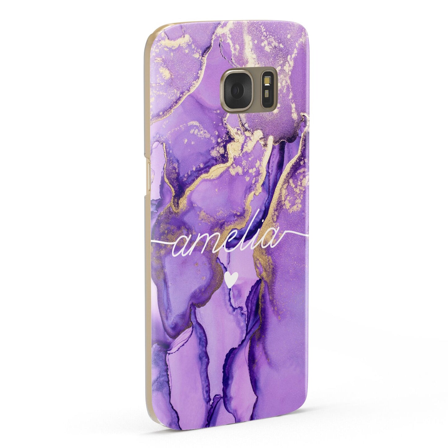 Purple Marble Samsung Galaxy Case Fourty Five Degrees