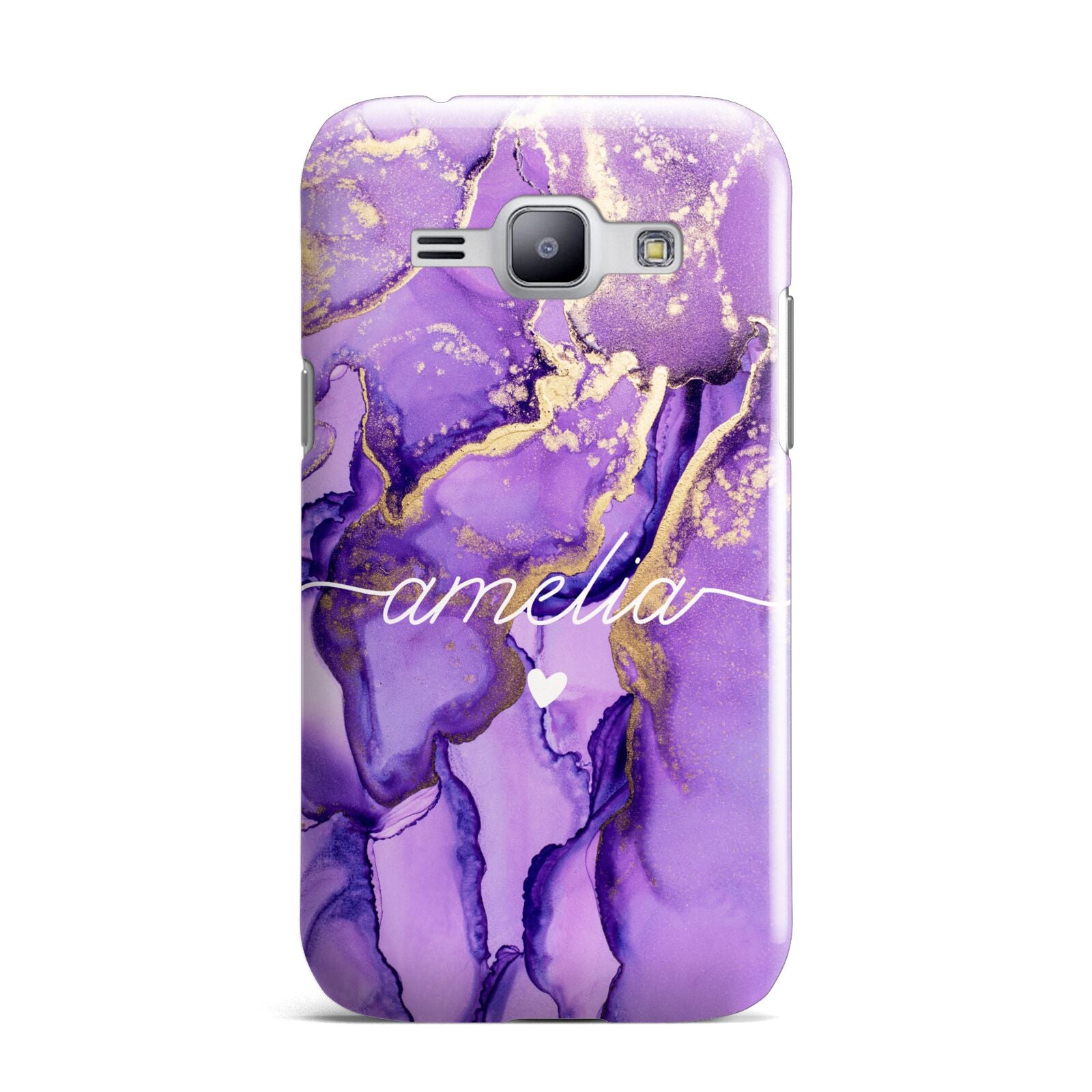 Purple Marble Samsung Galaxy J1 2015 Case