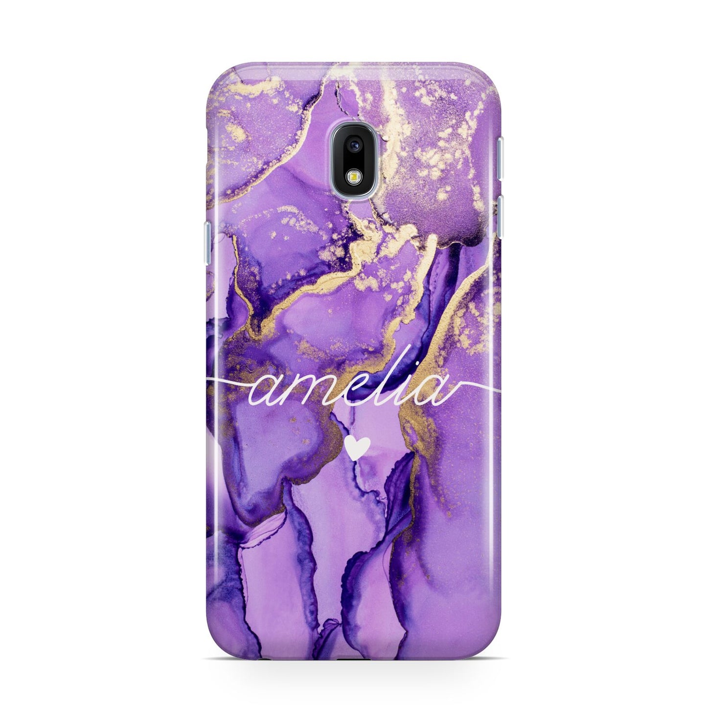 Purple Marble Samsung Galaxy J3 2017 Case