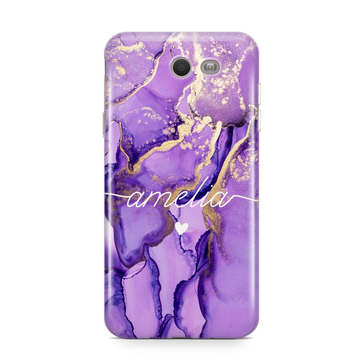 Purple Marble Samsung Galaxy J7 2017 Case