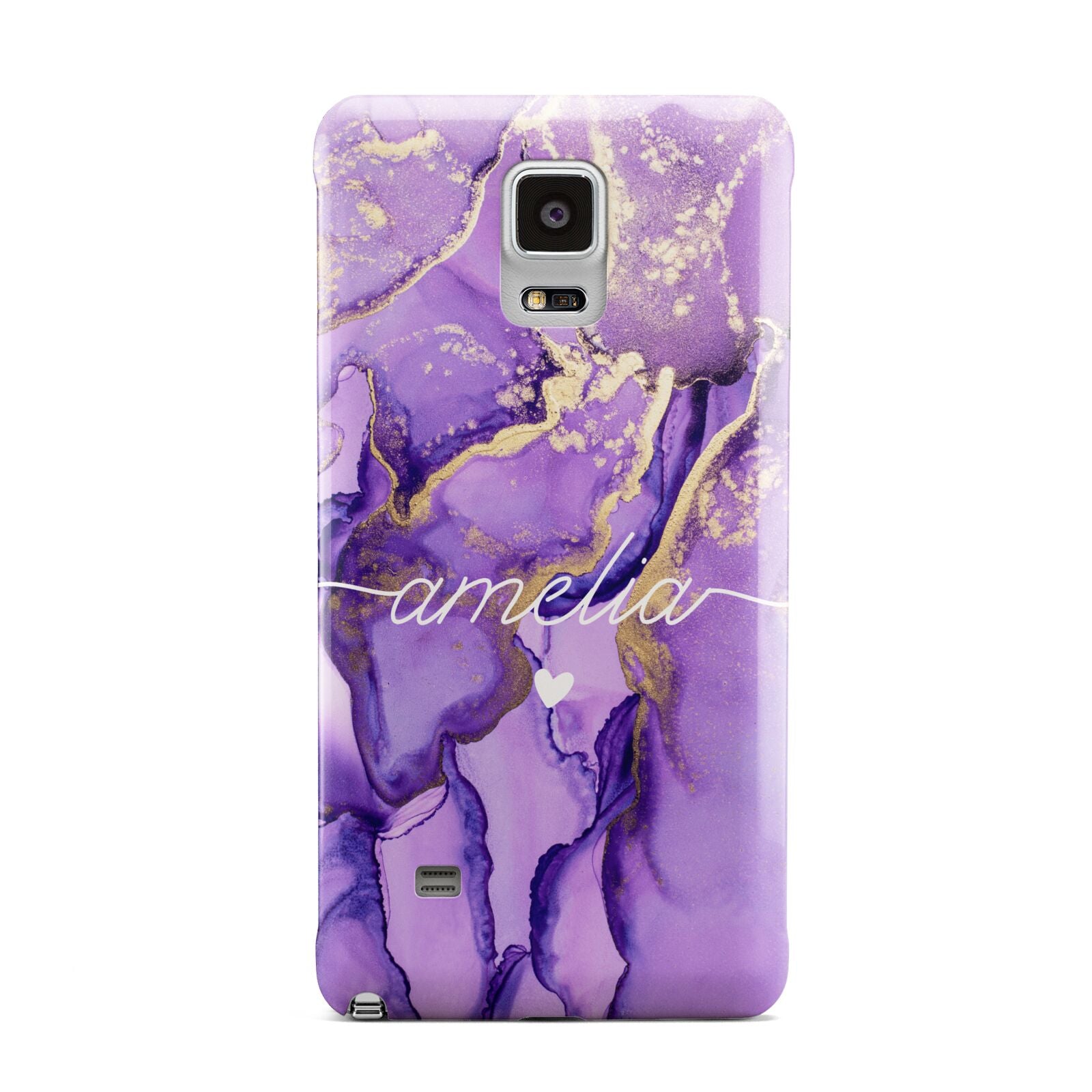 Purple Marble Samsung Galaxy Note 4 Case