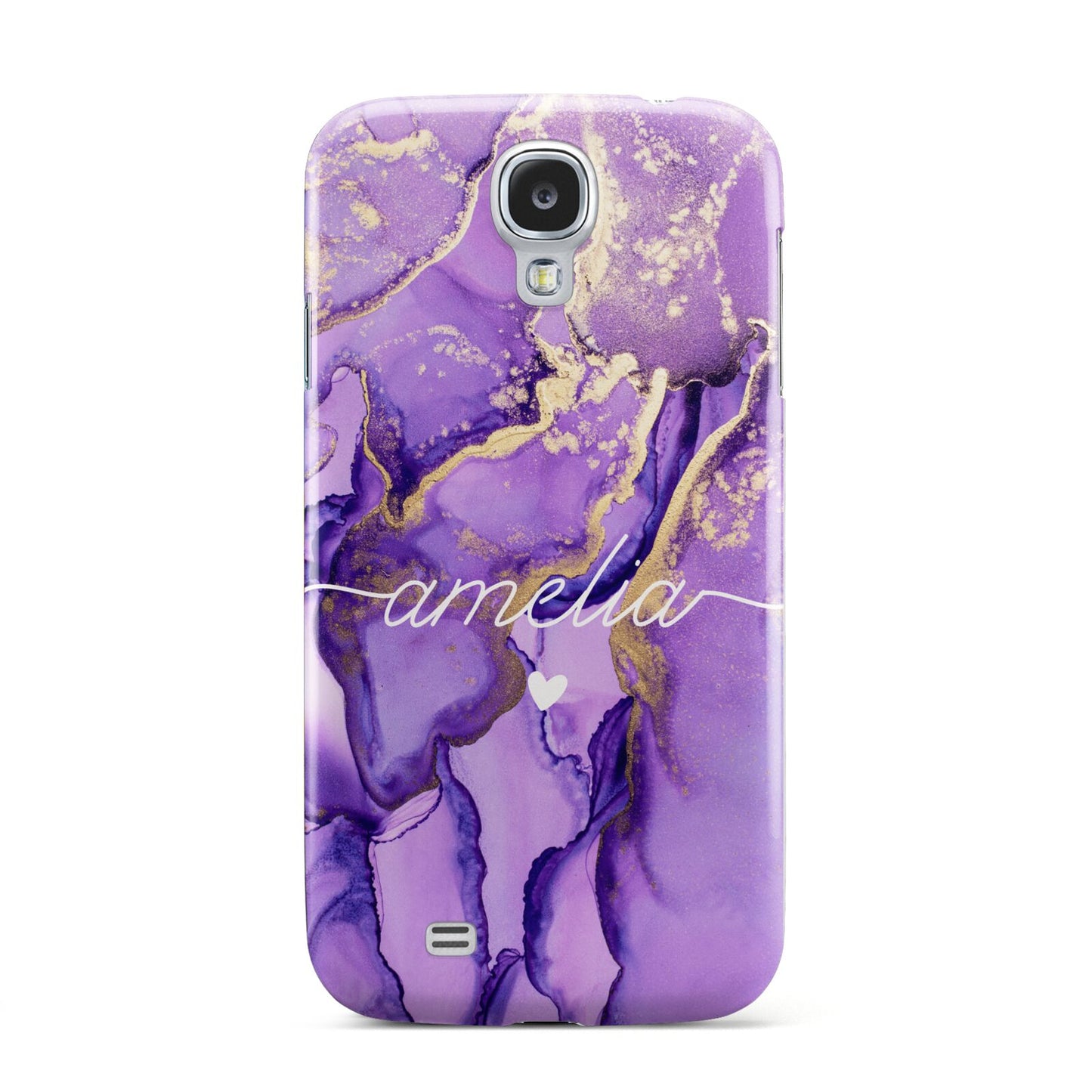 Purple Marble Samsung Galaxy S4 Case