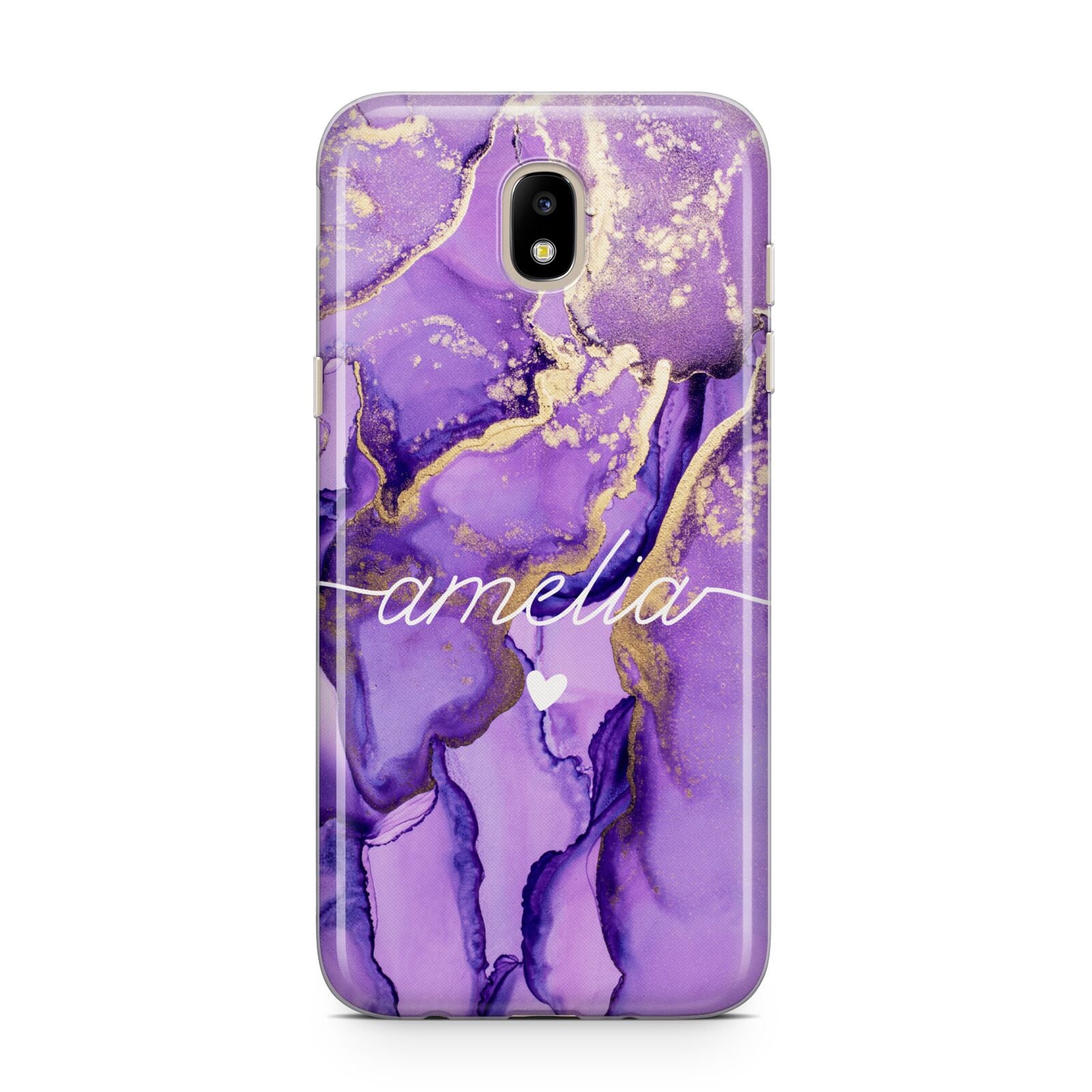 Purple Marble Samsung J5 2017 Case