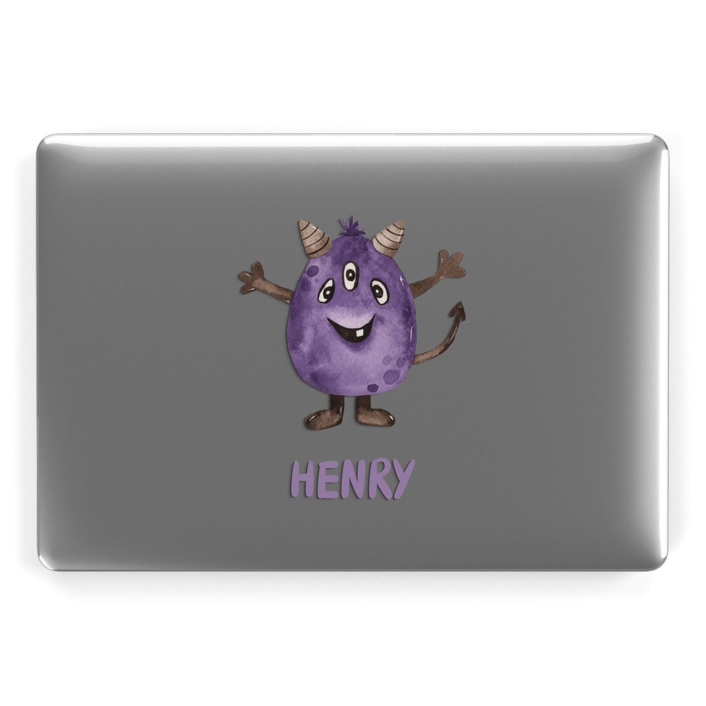 Purple Monster Custom Apple MacBook Case