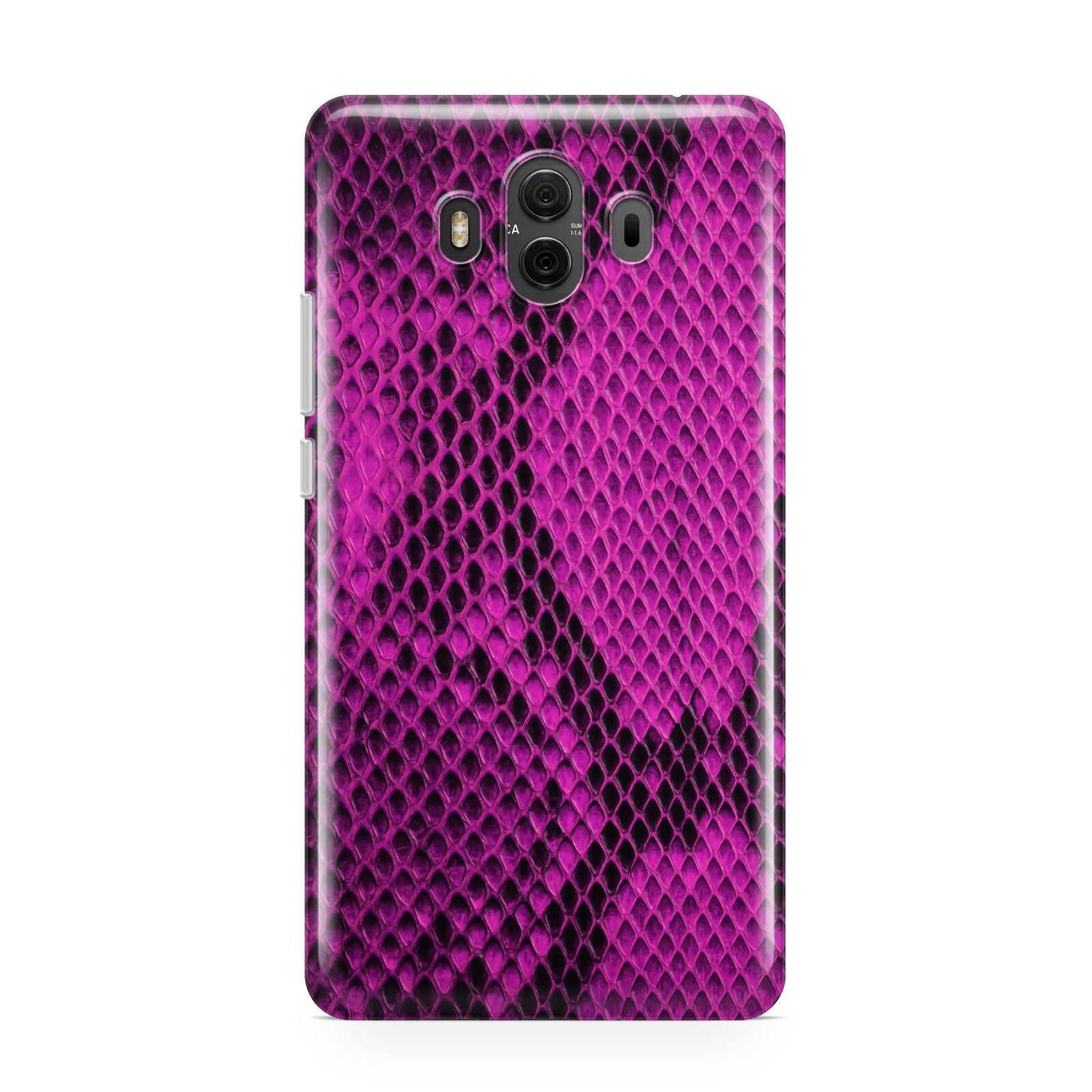 Purple Snakeskin Huawei Mate 10 Protective Phone Case