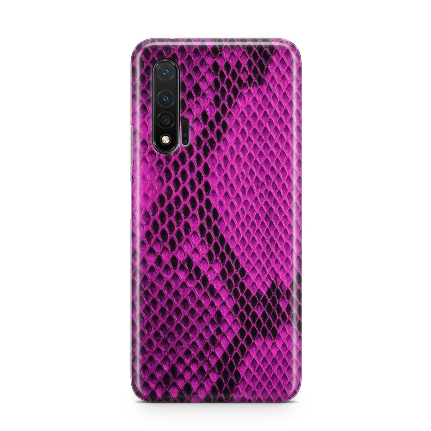 Purple Snakeskin Huawei Nova 6 Phone Case