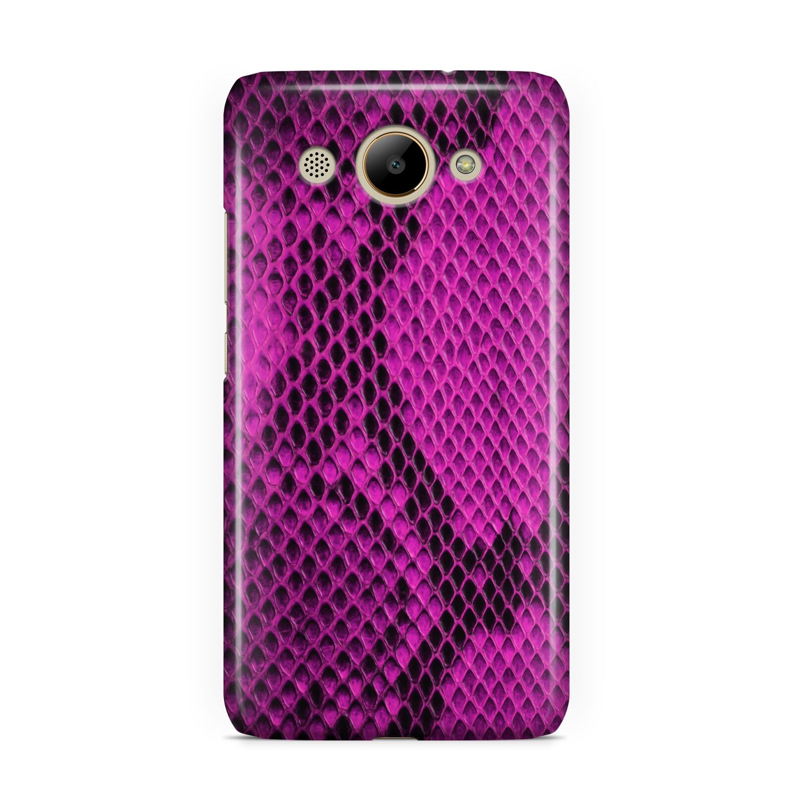 Purple Snakeskin Huawei Y3 2017