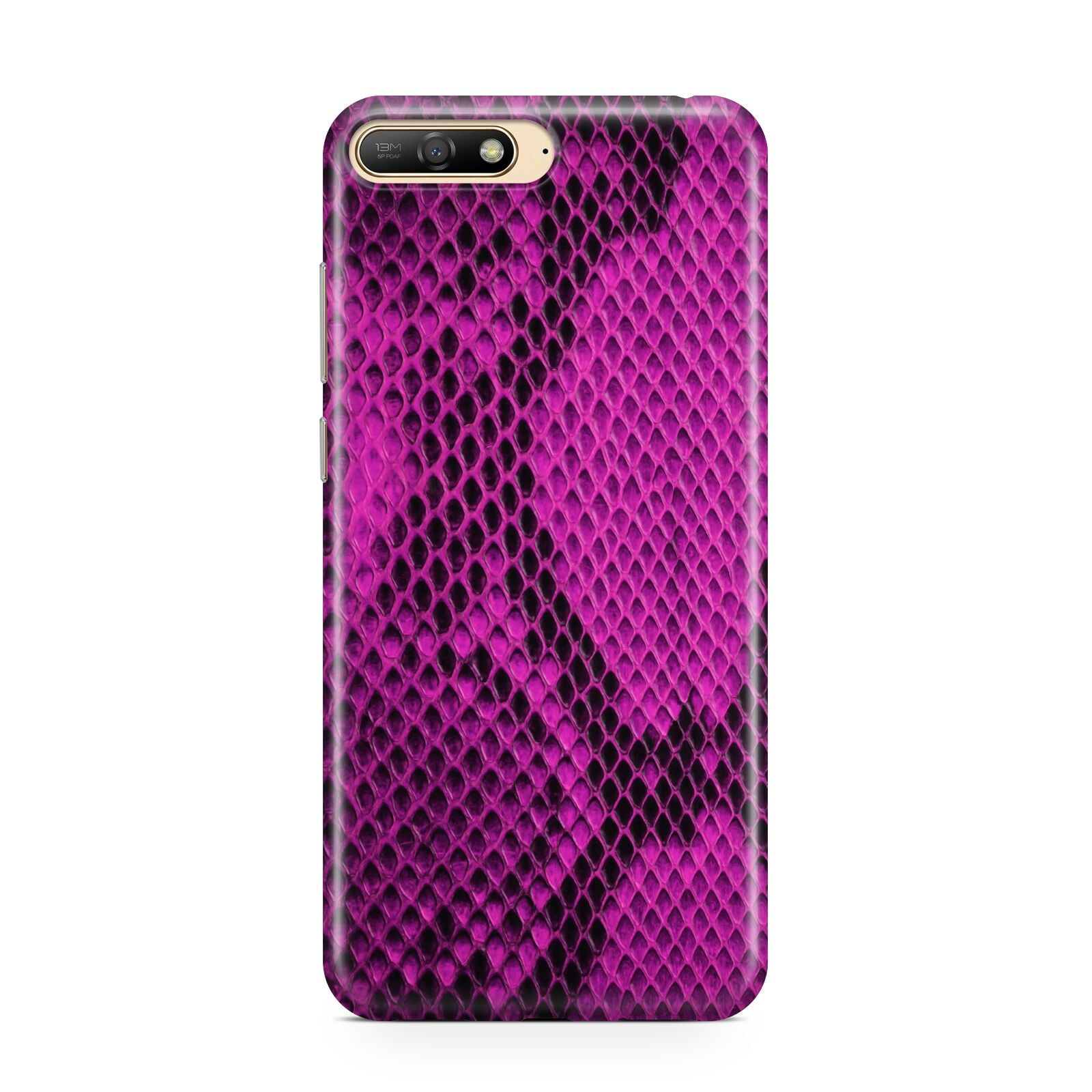 Purple Snakeskin Huawei Y6 2018