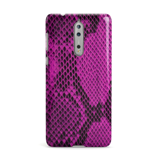 Purple Snakeskin Nokia Case
