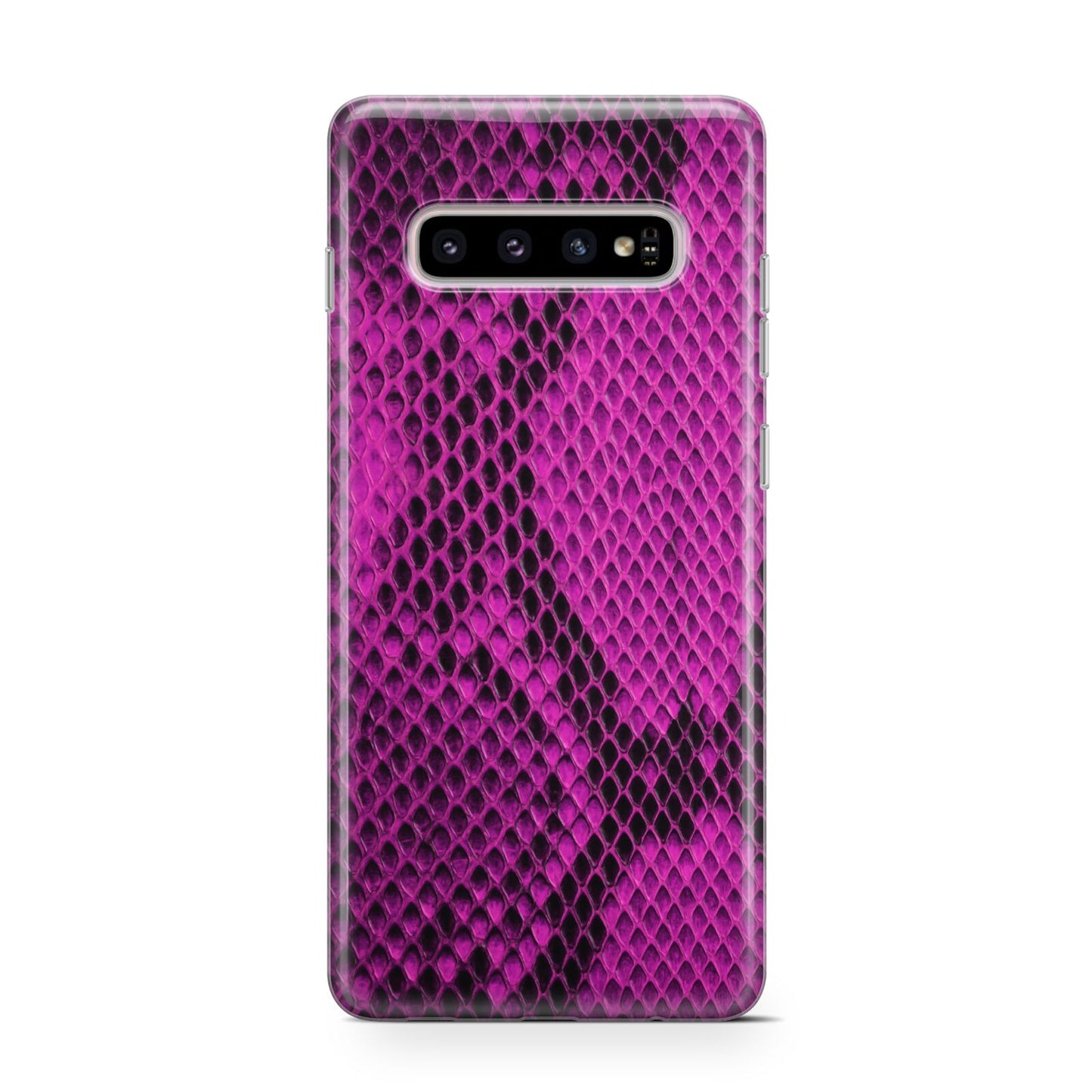 Purple Snakeskin Protective Samsung Galaxy Case