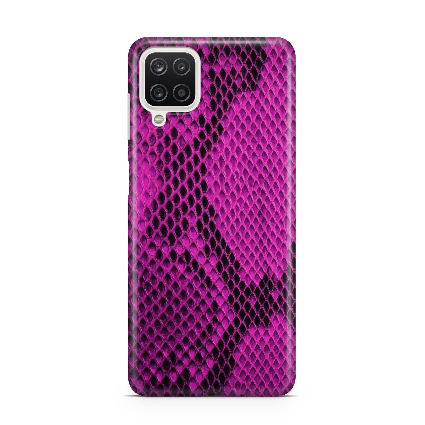 Purple Snakeskin Samsung A12 Case