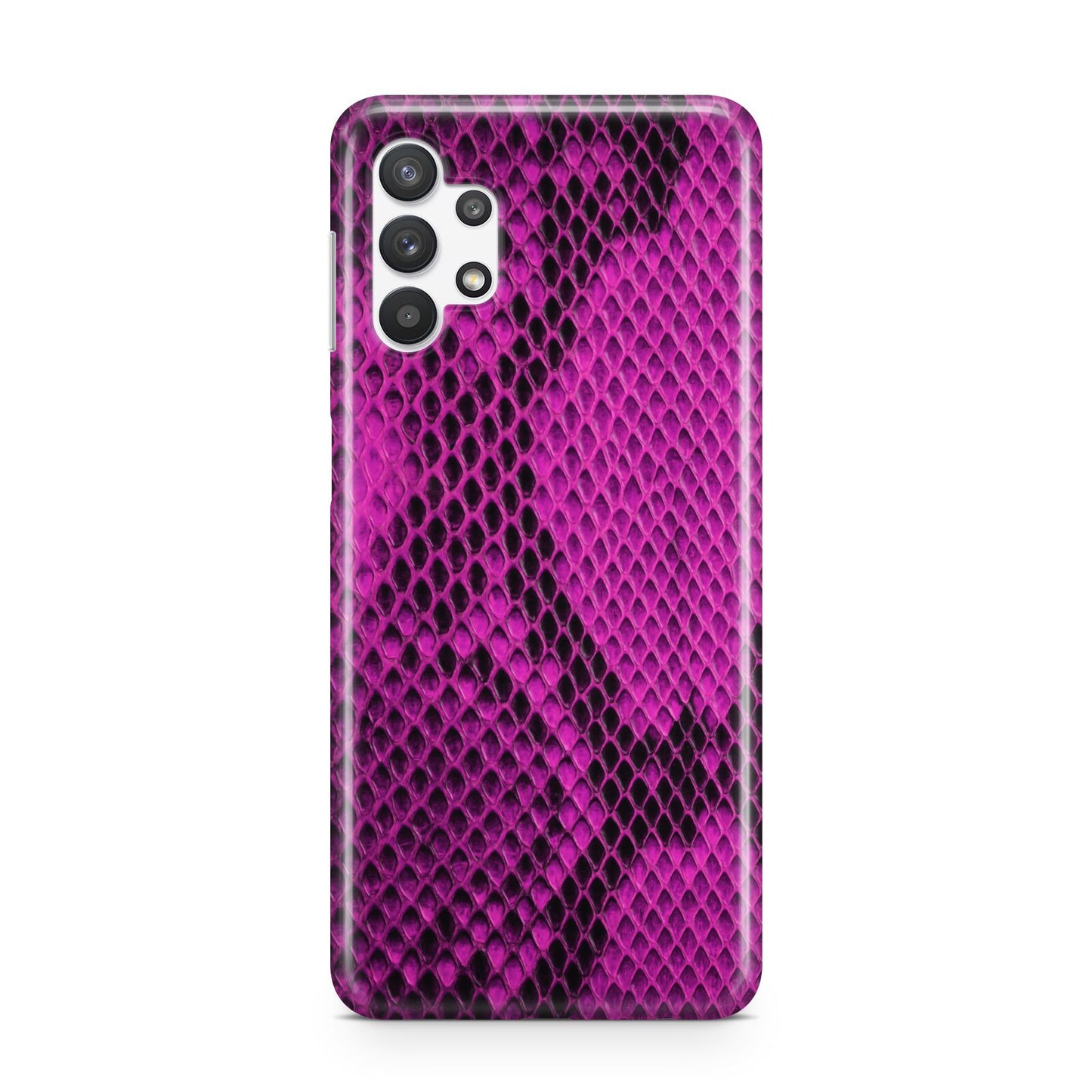 Purple Snakeskin Samsung A32 5G Case