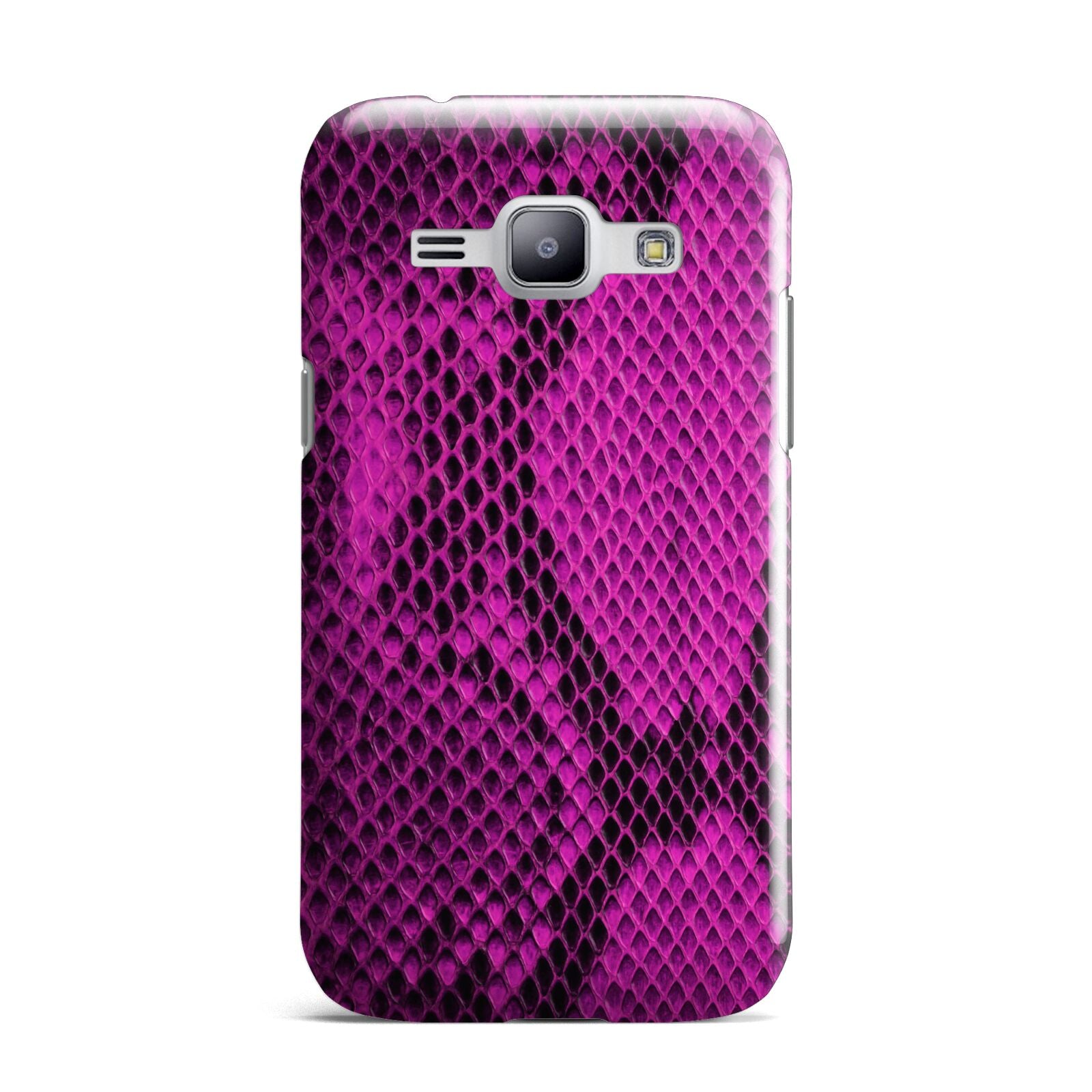 Purple Snakeskin Samsung Galaxy J1 2015 Case