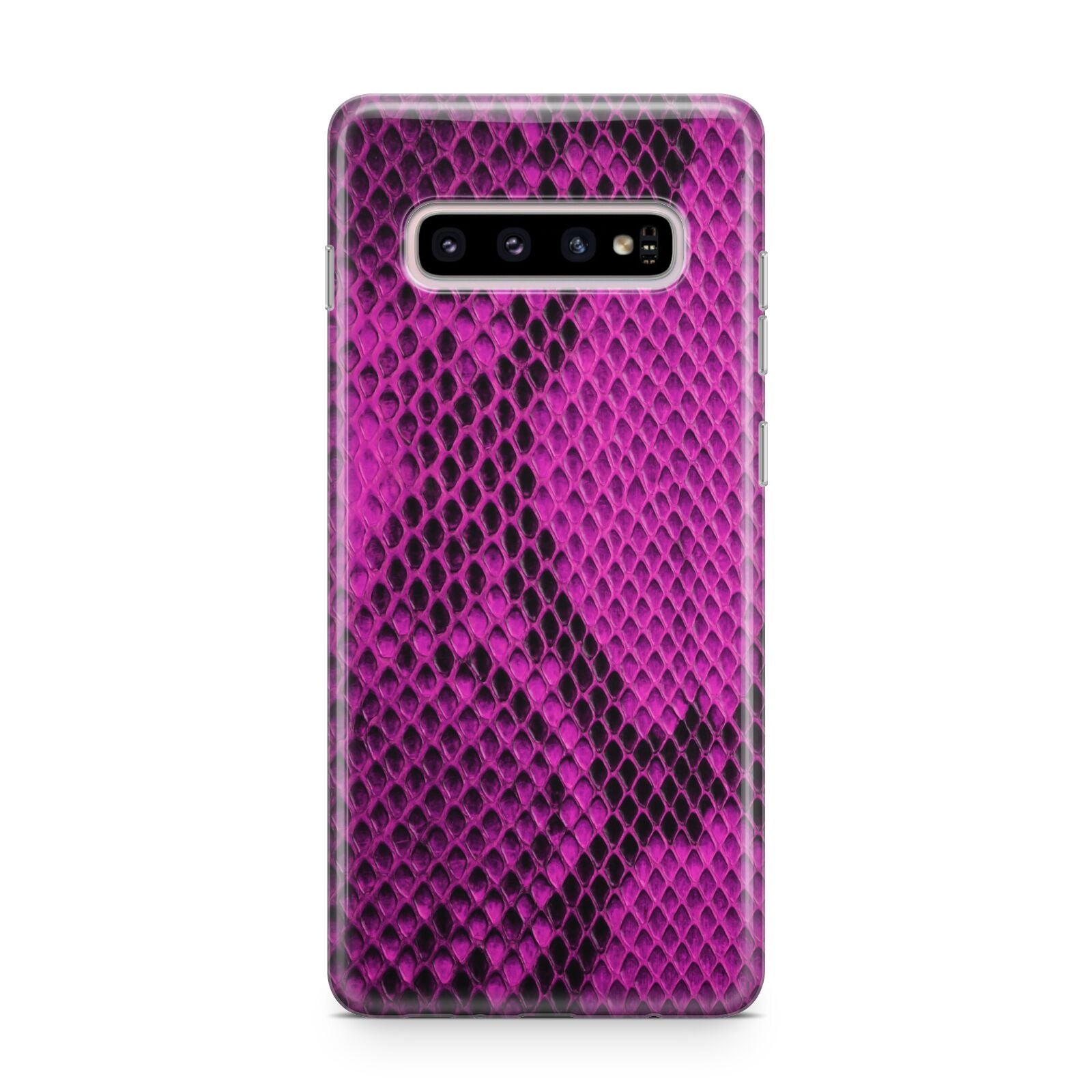 Purple Snakeskin Samsung Galaxy S10 Plus Case