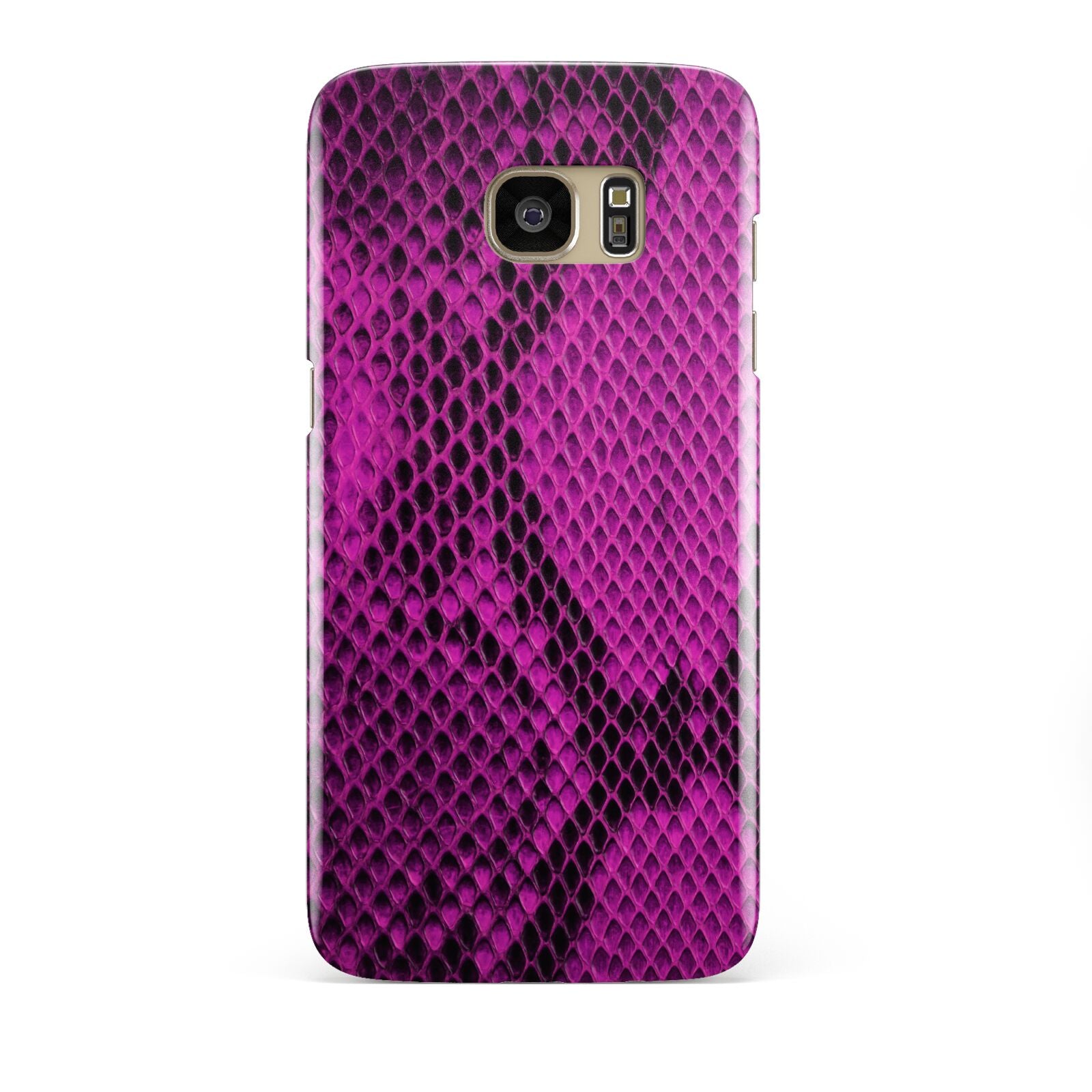 Purple Snakeskin Samsung Galaxy S7 Edge Case