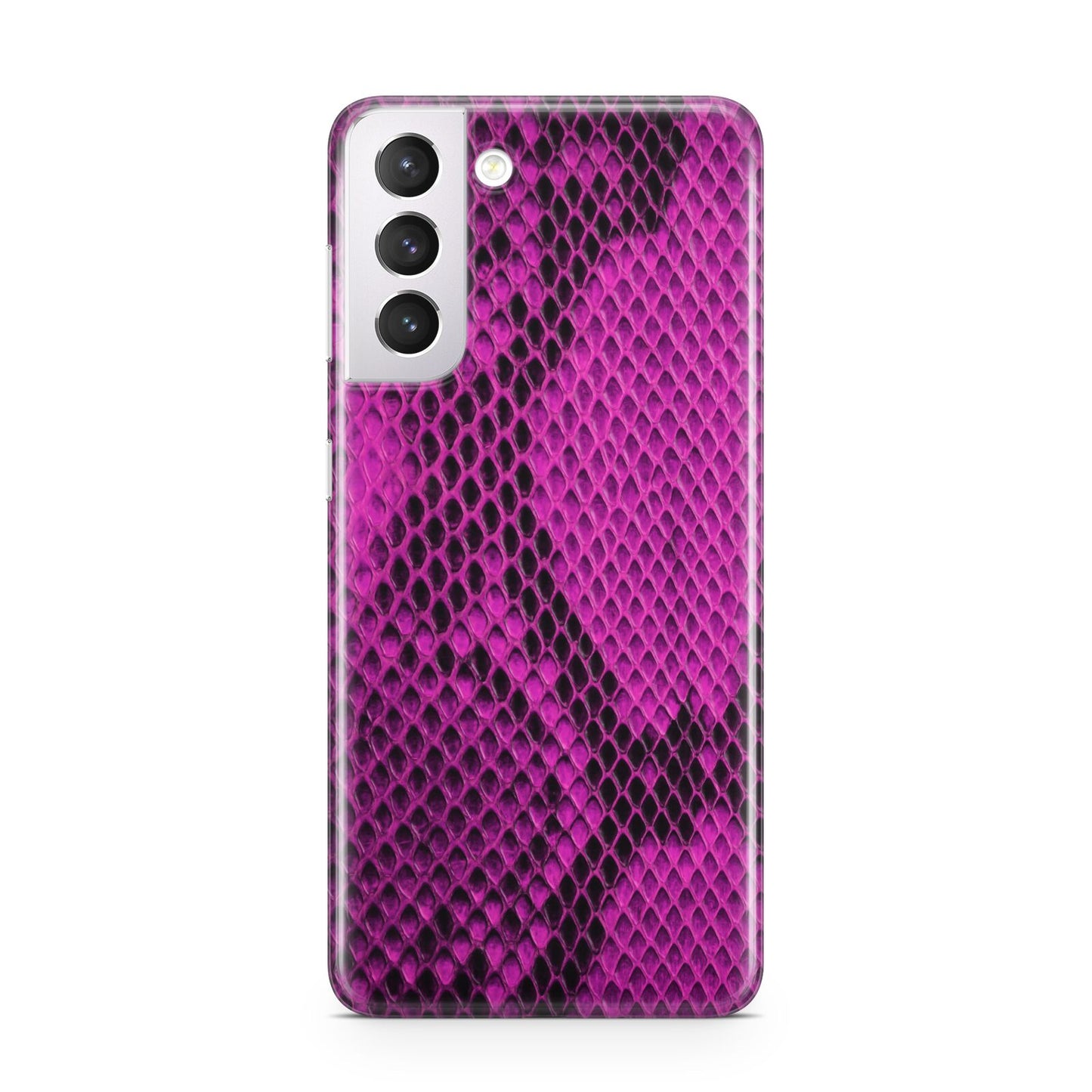 Purple Snakeskin Samsung S21 Case