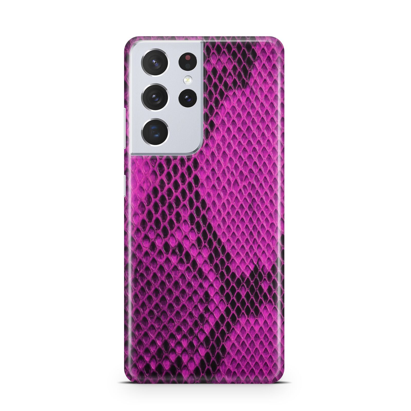 Purple Snakeskin Samsung S21 Ultra Case