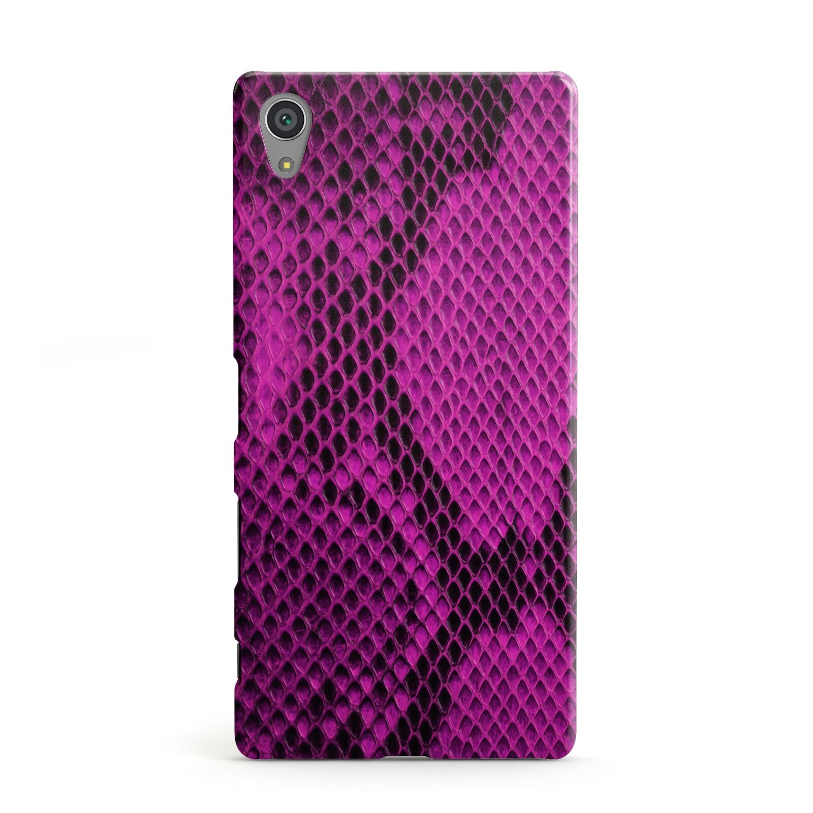 Purple Snakeskin Sony Xperia Case