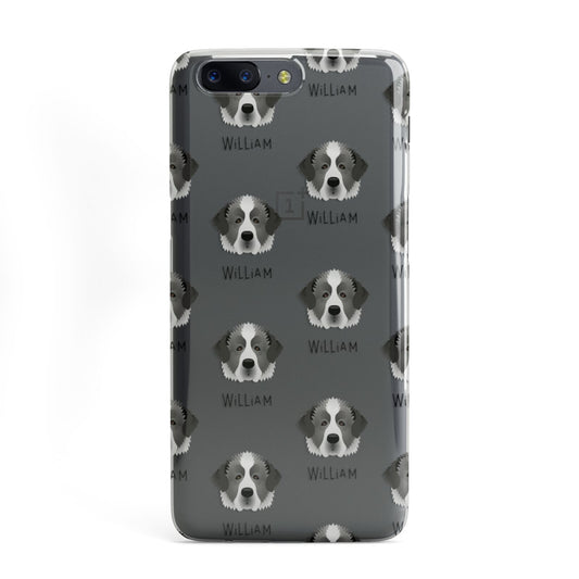 Pyrenean Mastiff Icon with Name OnePlus Case