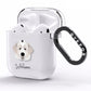 Pyrenean Mastiff Personalised AirPods Clear Case Side Image