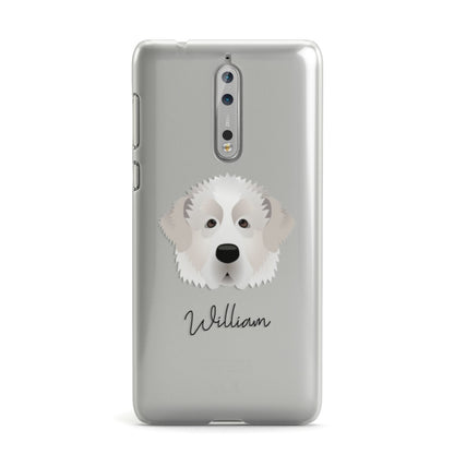 Pyrenean Mastiff Personalised Nokia Case