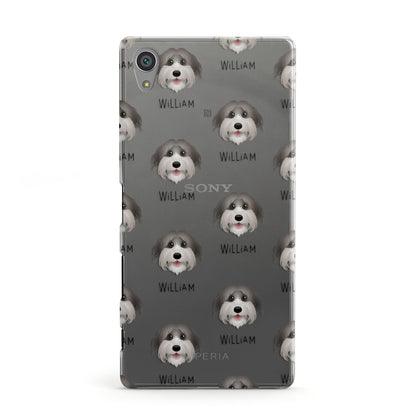 Pyrenean Shepherd Icon with Name Sony Xperia Case