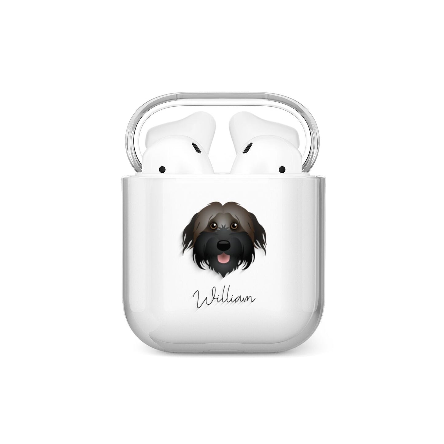 Pyrenean Shepherd Personalised AirPods Case